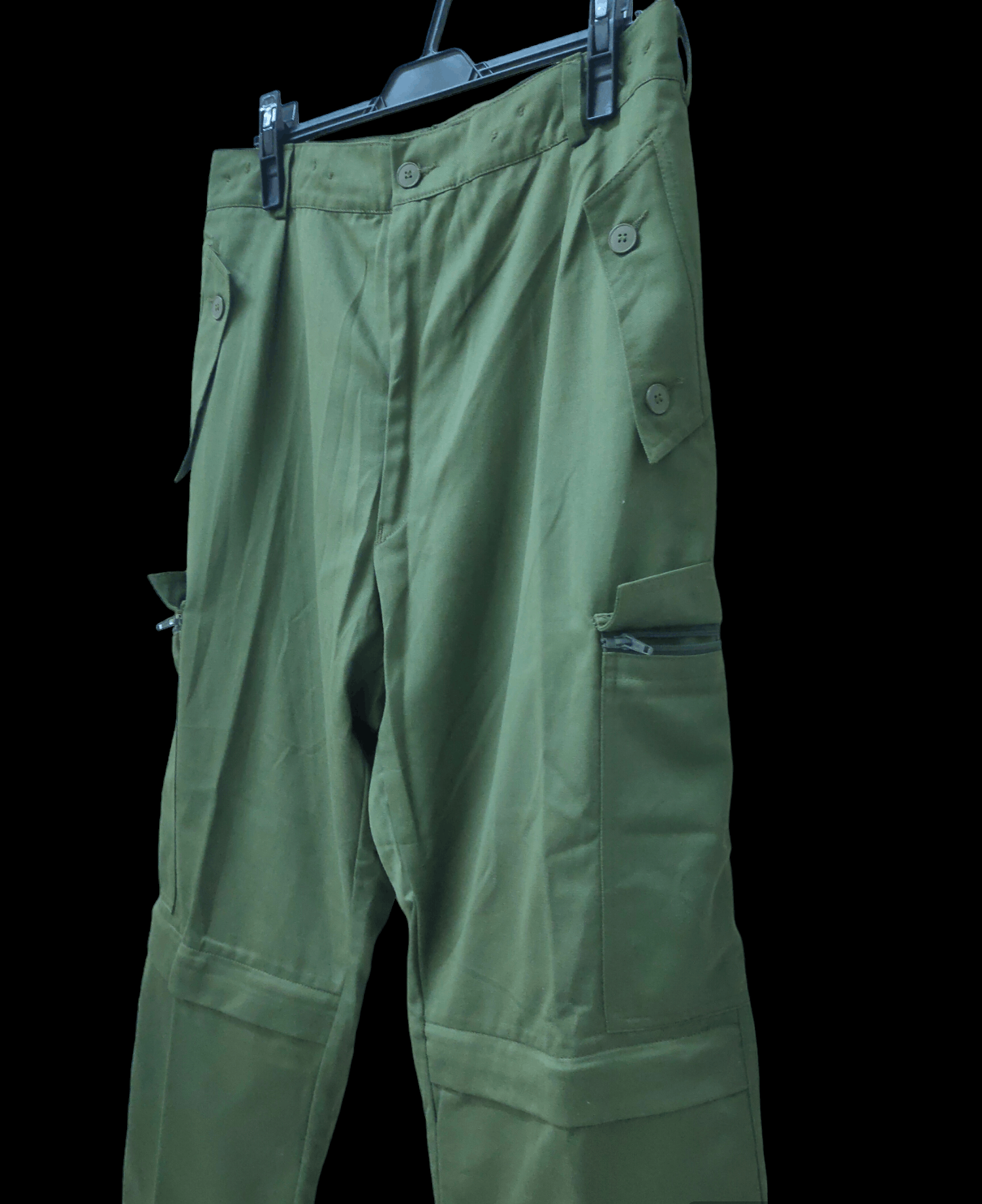 Image of German Army Trainers x Military Crazy Vintage Germany Army Military Cargo Pants in Green, Women's (