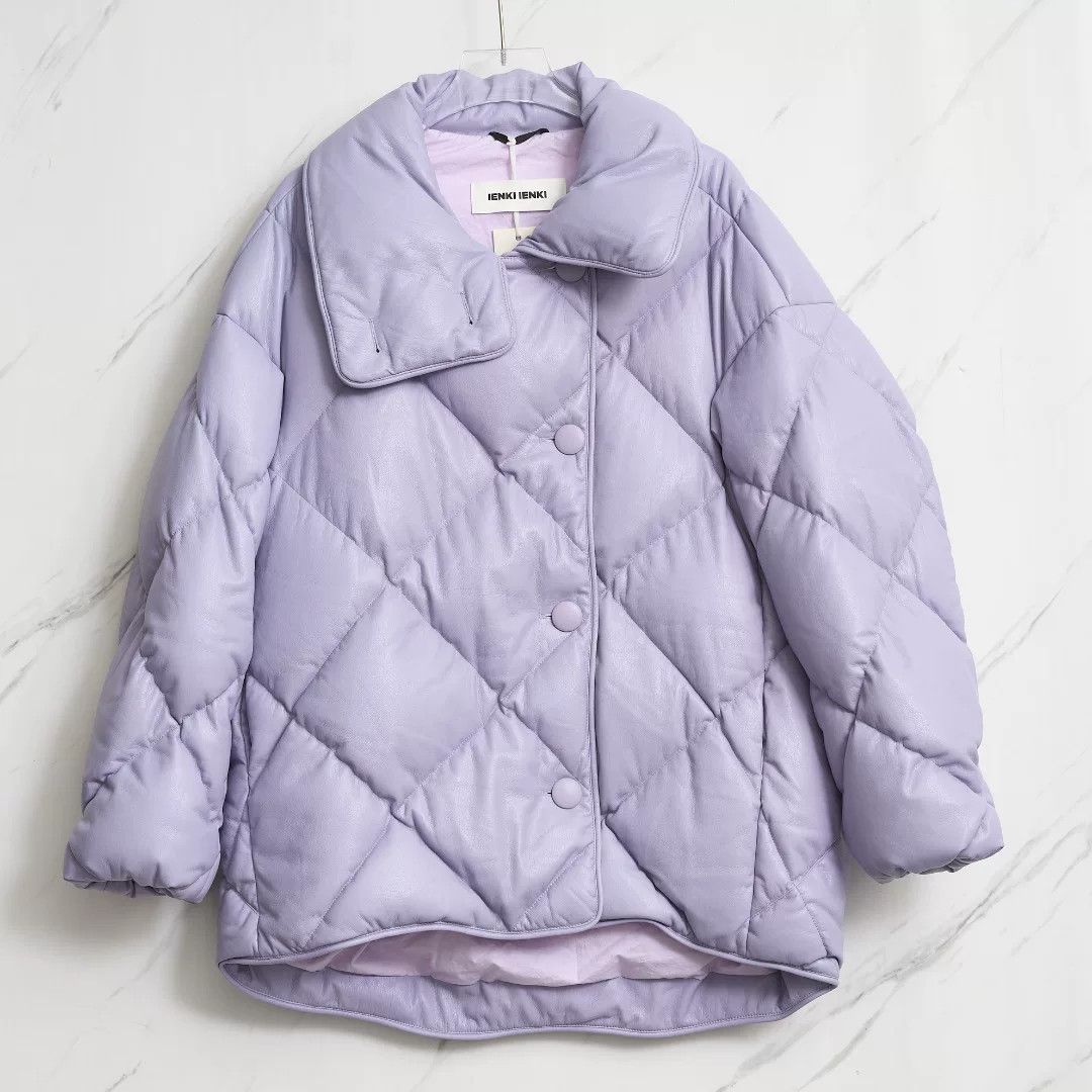 IENKI IENKI IENKI IENKI Women's Lapel Down Jacket Size M / US 6-8 / IT 42-44 - 1 Thumbnail