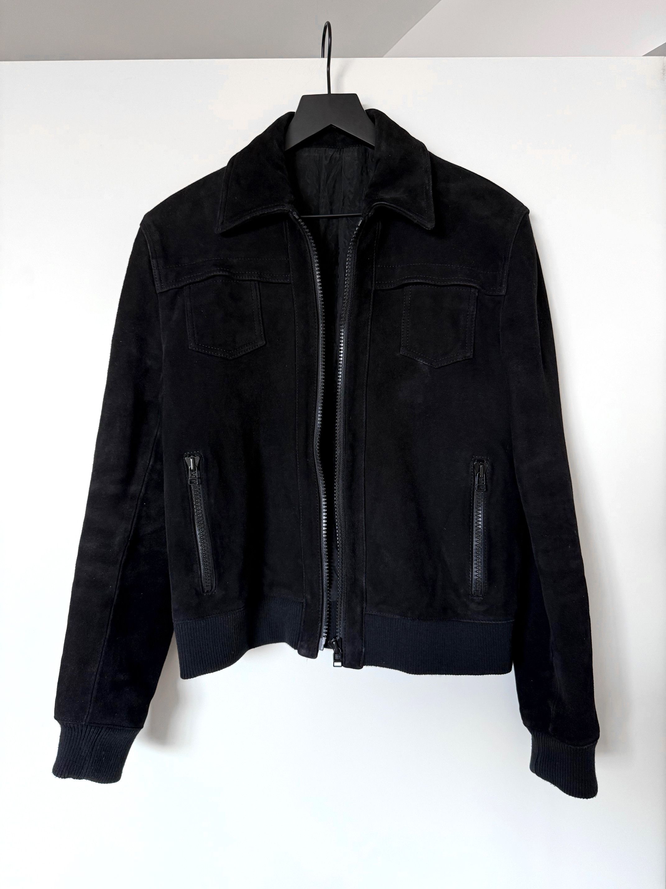 Hedi Slimane Rags McGregor Suede Leather Jacket Size US S / EU 44-46 / 1 - 3 Thumbnail