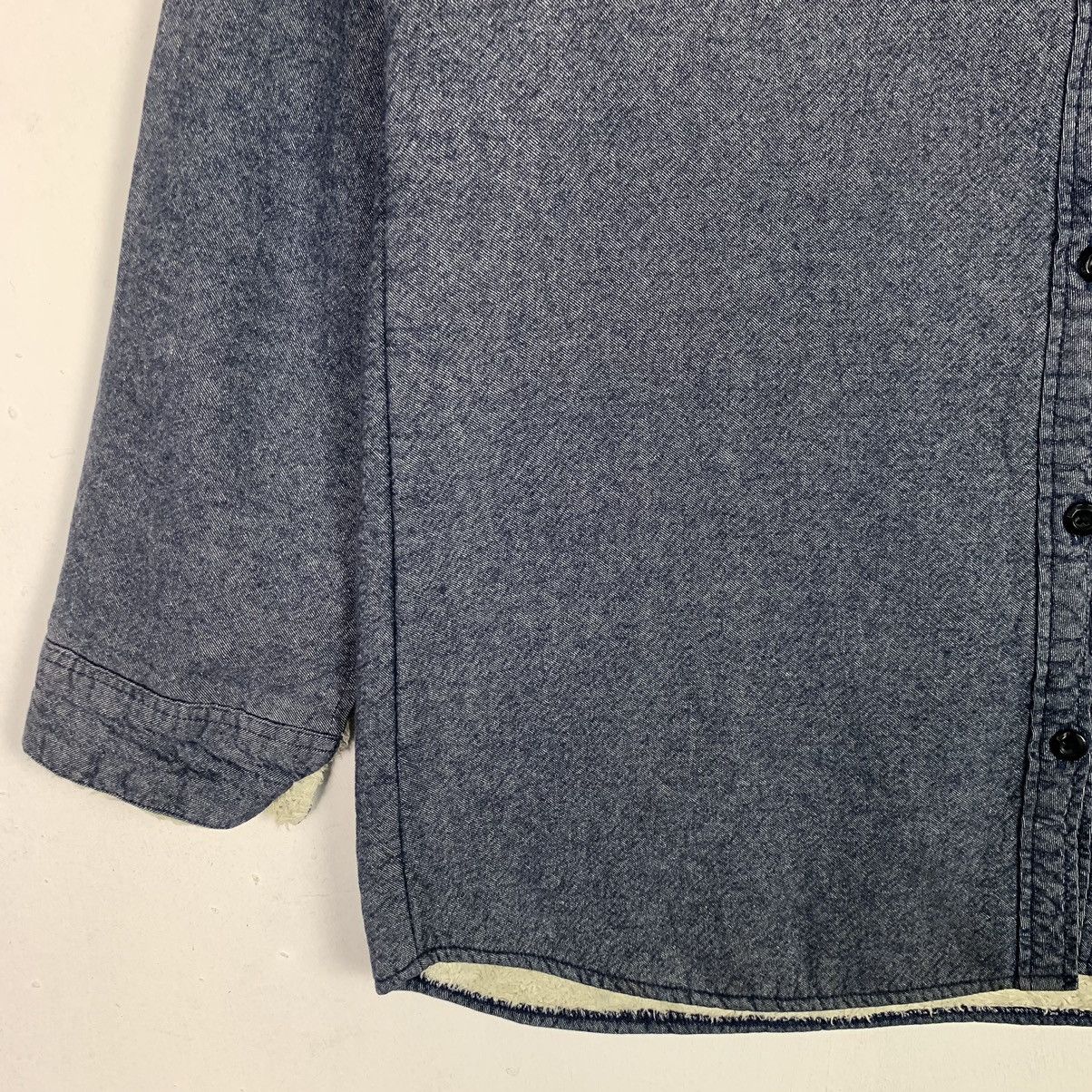 Japanese Brand × Vintage Vintage Neverge Button Up Jeans Shirt Size US L / EU 52-54 / 3 - 6 Thumbnail