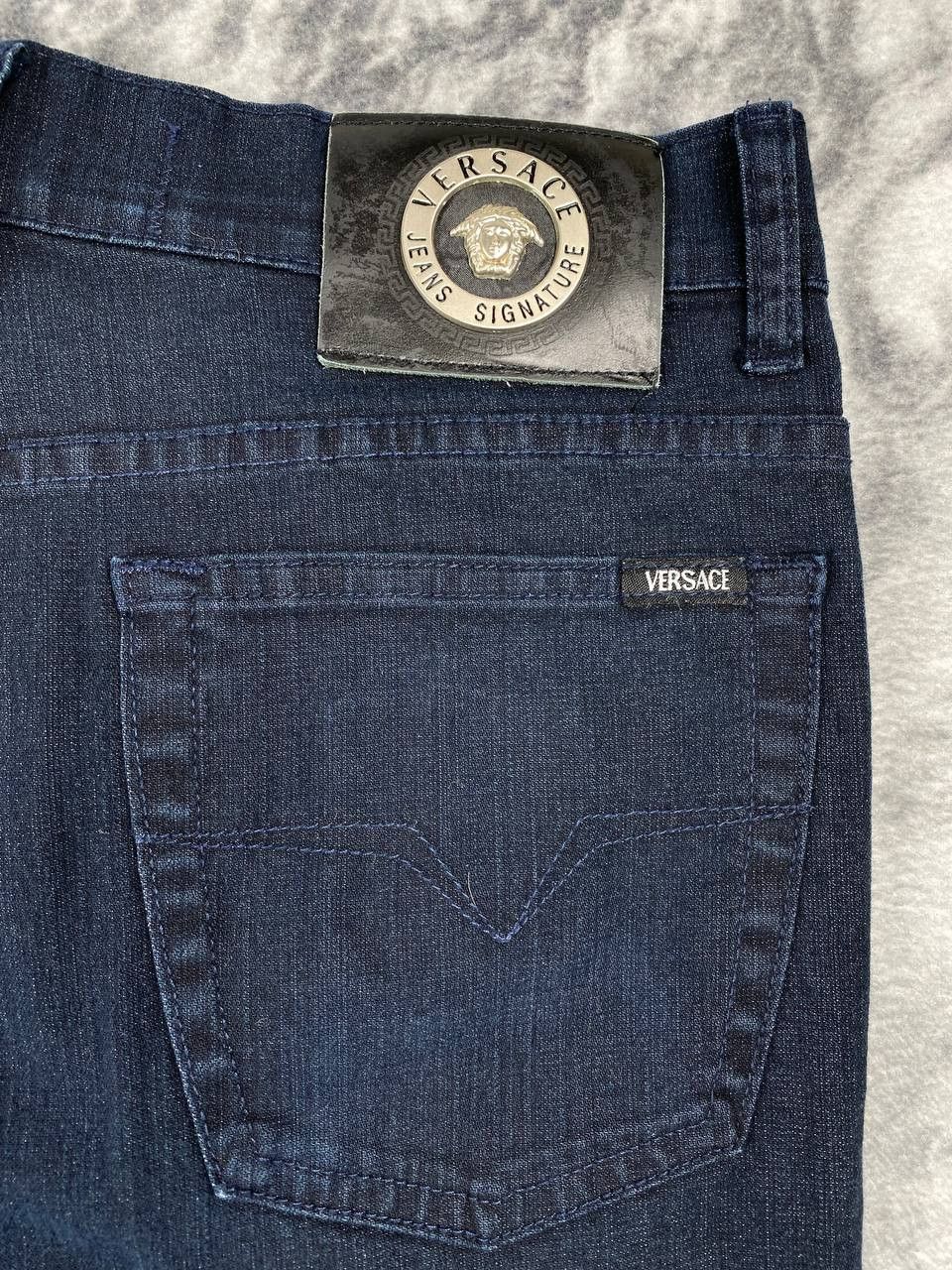 Versace Vintage Versace Jeans Denim Big Logo VJC Men Size 32 Blue Size US 32 / EU 48 - 7 Thumbnail