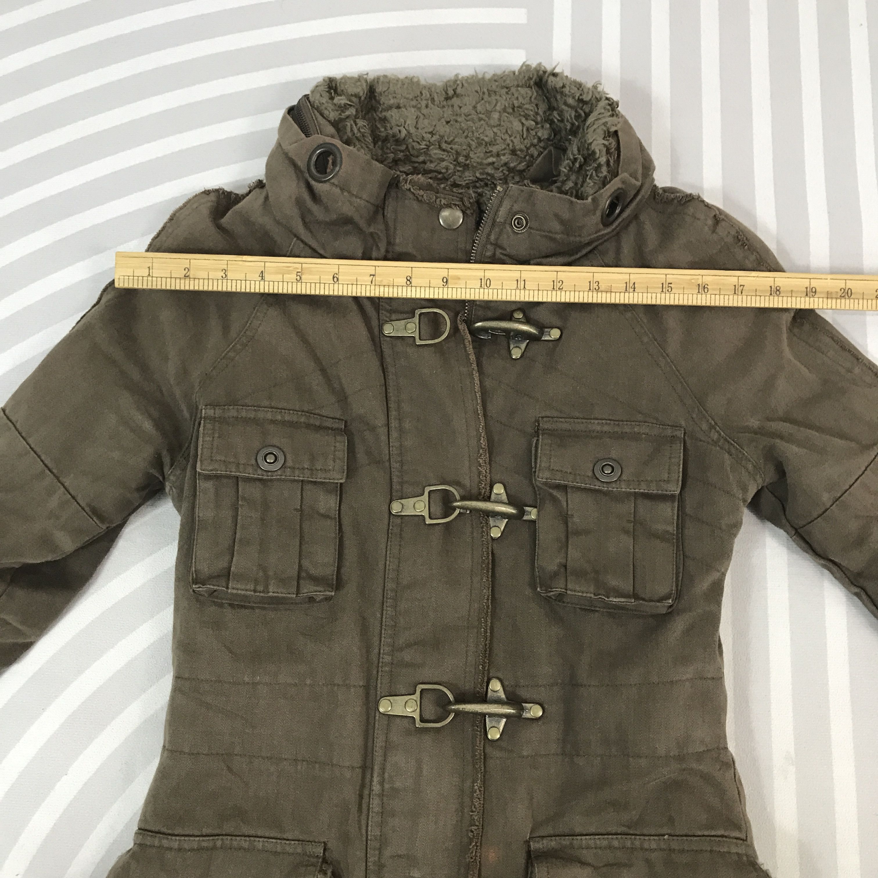 Japanese Brand Ifsixwasnine Bono Style Egoist Brown Punk Jacket Size US S / EU 44-46 / 1 - 5 Thumbnail