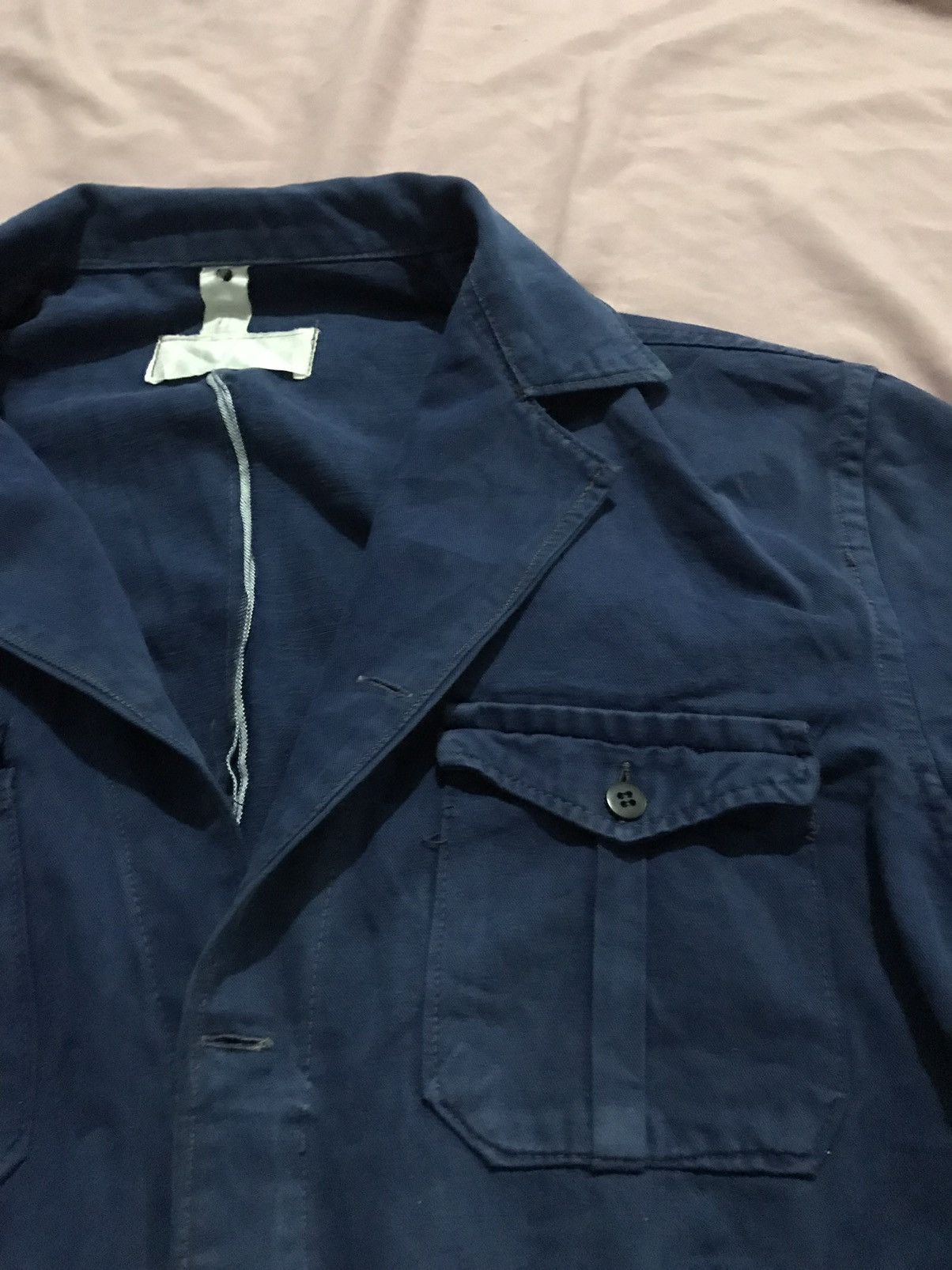 Other × Self Edge SELVEDGE CIRCA 60s CROPPED CHORE JACKET Size US L / EU 52-54 / 3 - 3 Thumbnail