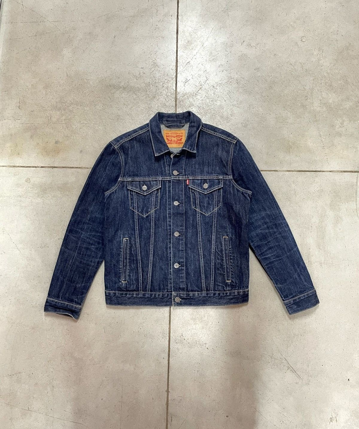 Levi's Vintage Levi’s Denim Jacket Size US L / EU 52-54 / 3 - 2 Thumbnail