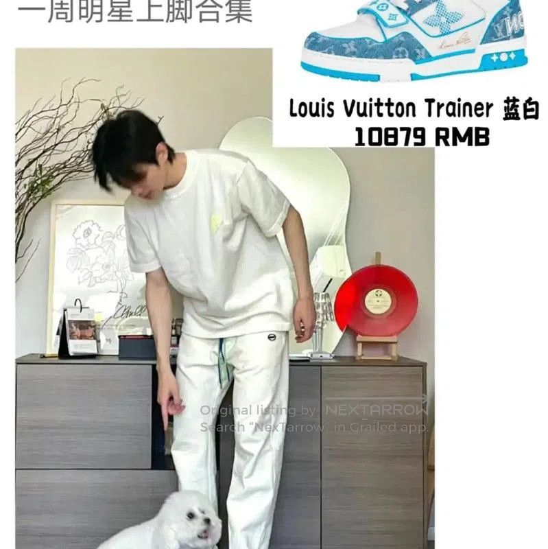 Louis Vuitton Louis Vuitton White Logo Cotton T. Size XS / US 0-2 / IT 36-38 - 5 Thumbnail