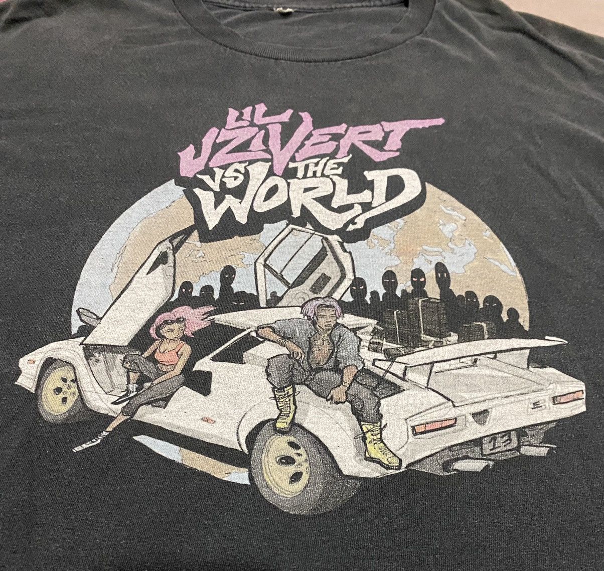 Band Tees × Lil Uzi Vert × Rap Tees sunfaded Lil uzi vert tee Size US L / EU 52-54 / 3 - 2 Thumbnail