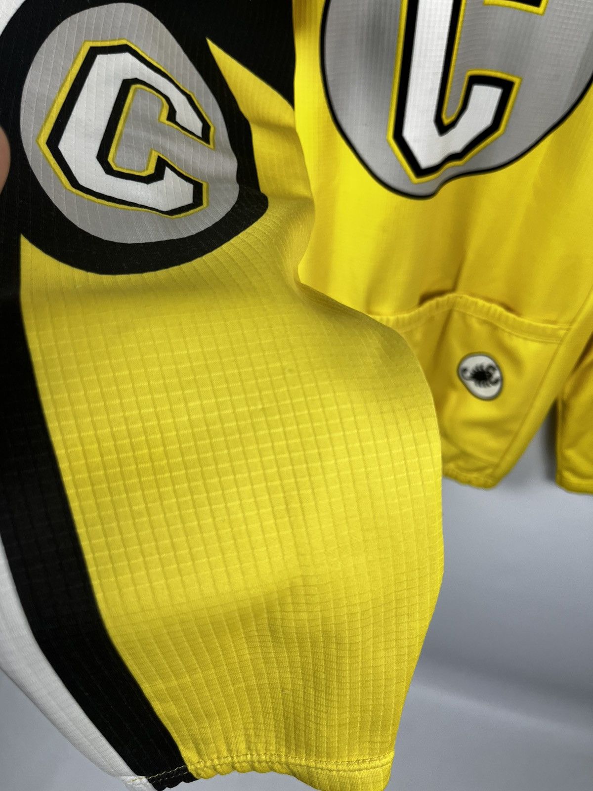 Vintage Castelli Cycling Jersey Mens L Yellow Size US L / EU 52-54 / 3 - 12 Thumbnail