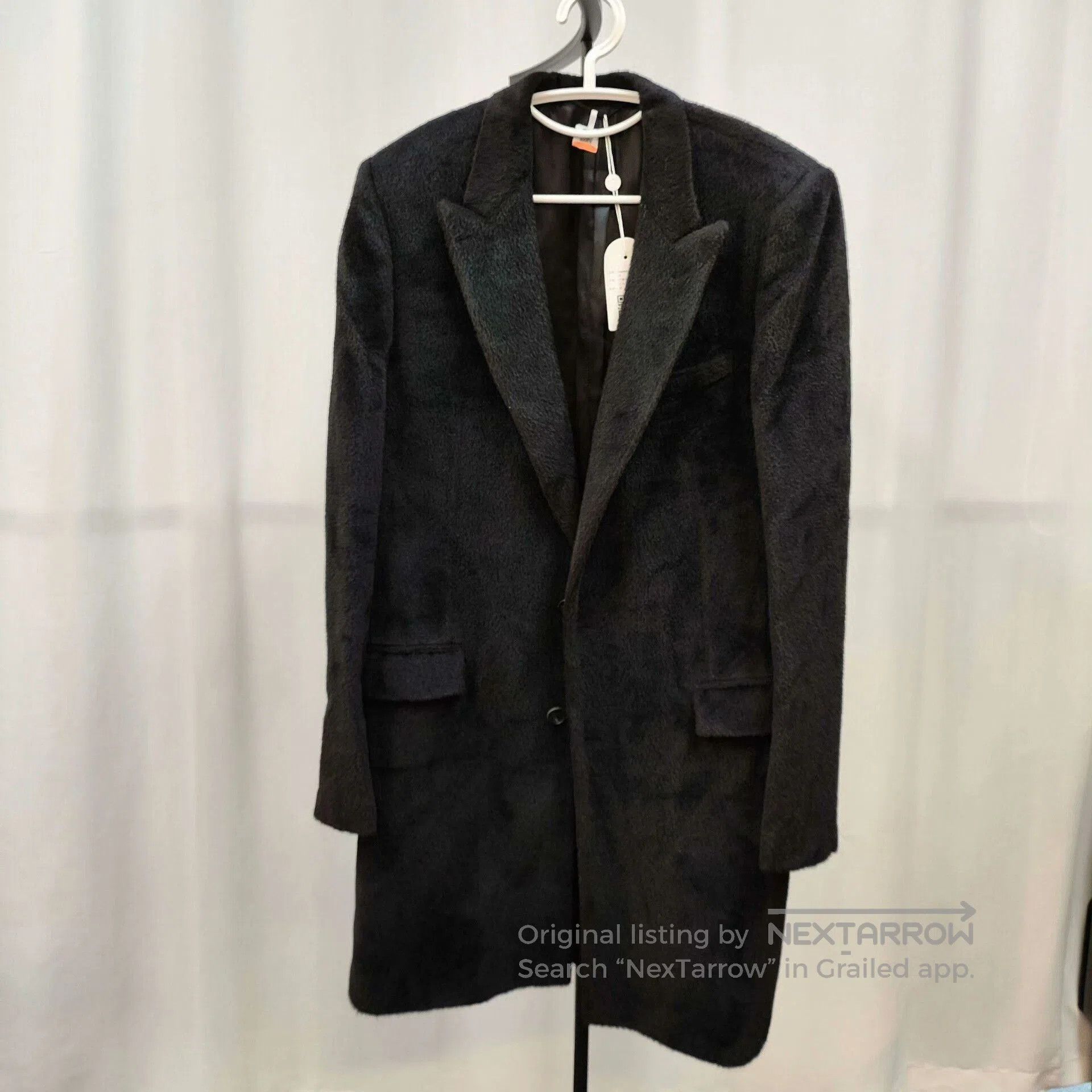 Balenciaga Balenciaga Alpaca Men's Long Coat. Size US M / EU 48-50 / 2 - 1 Thumbnail