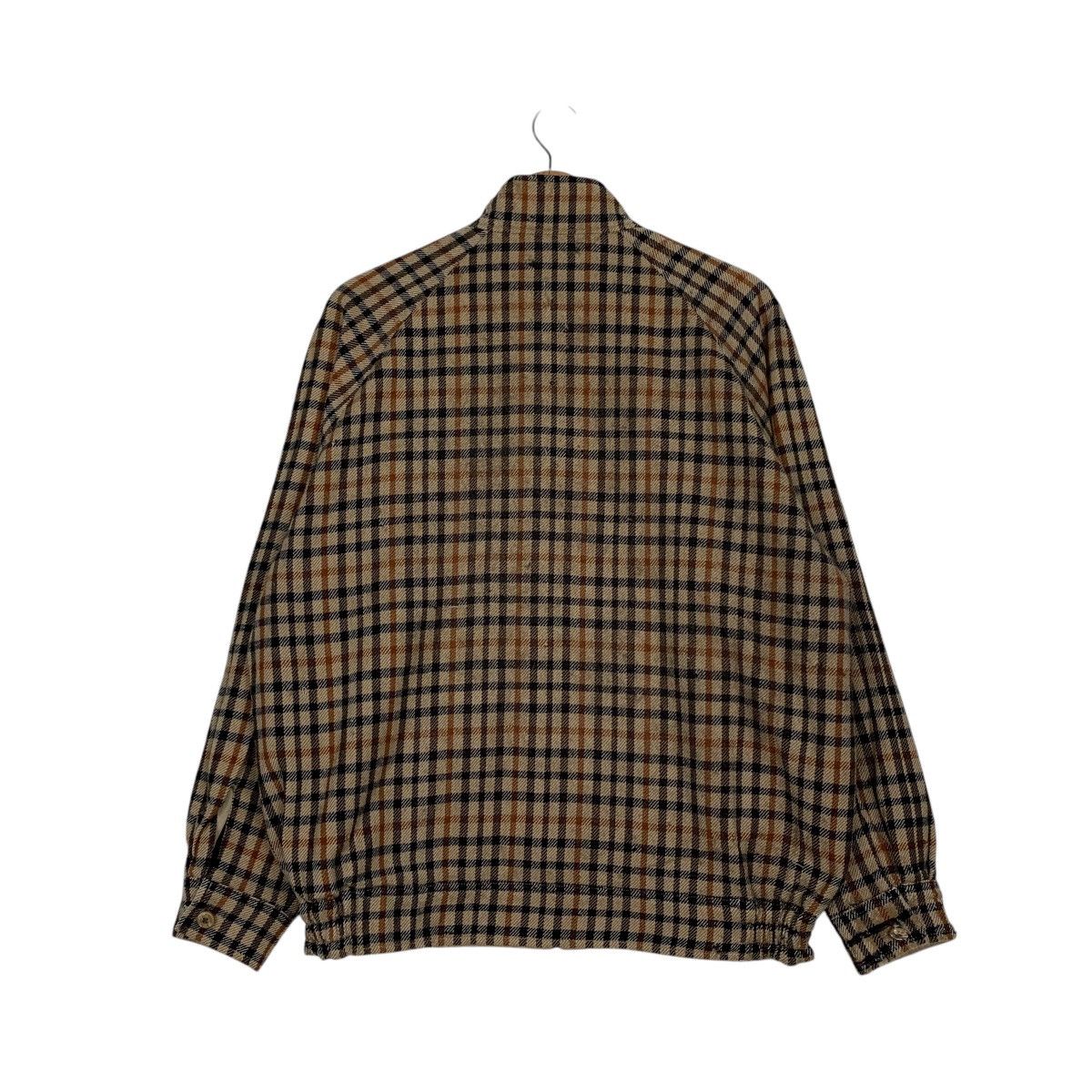 DAKS Daks England Checkered Wool Reversible Bomber Size US M / EU 48-50 / 2 - 15 Thumbnail