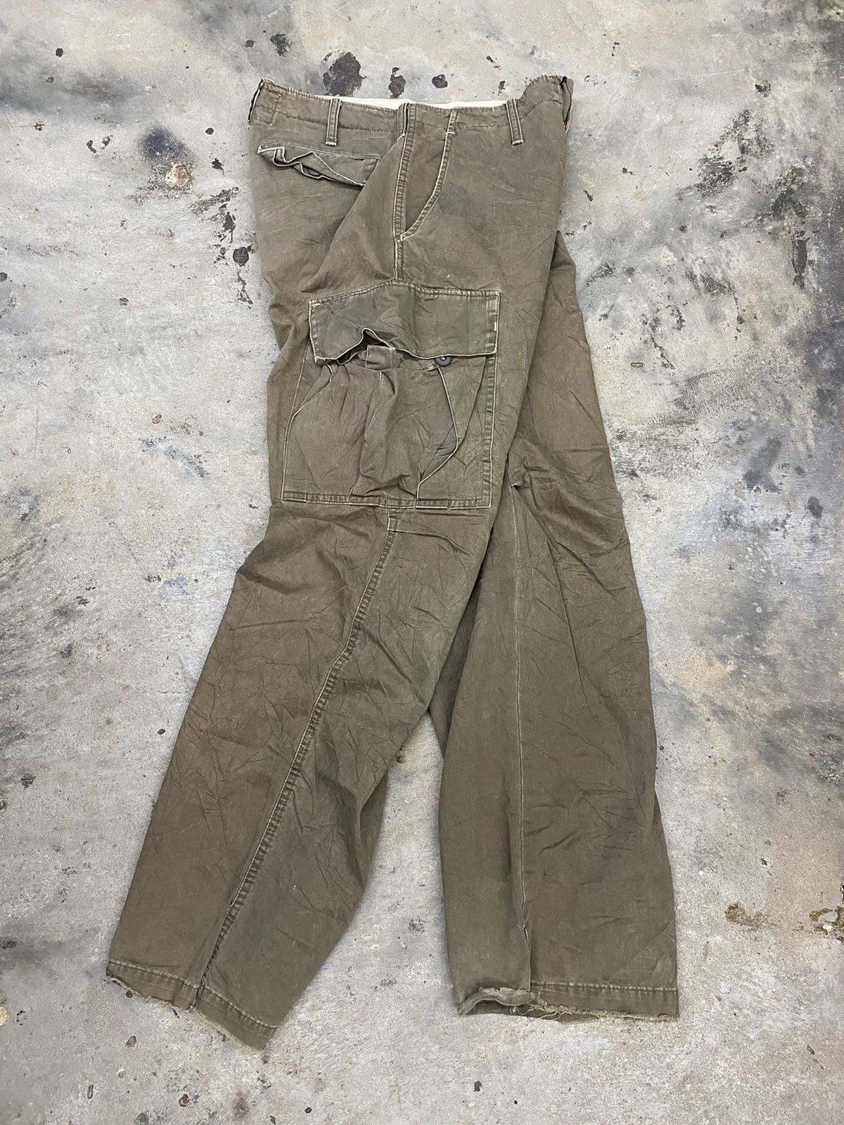 Vintage military cargo pant blue way clothing b 6251 Size US 30 / EU 46 - 3 Thumbnail