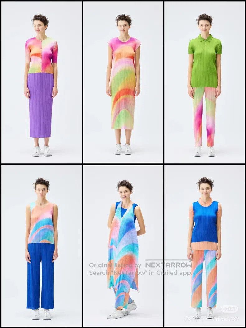 Issey Miyake Issey Miyake Pink Dress Size L / US 10 / IT 46 - 2 Thumbnail