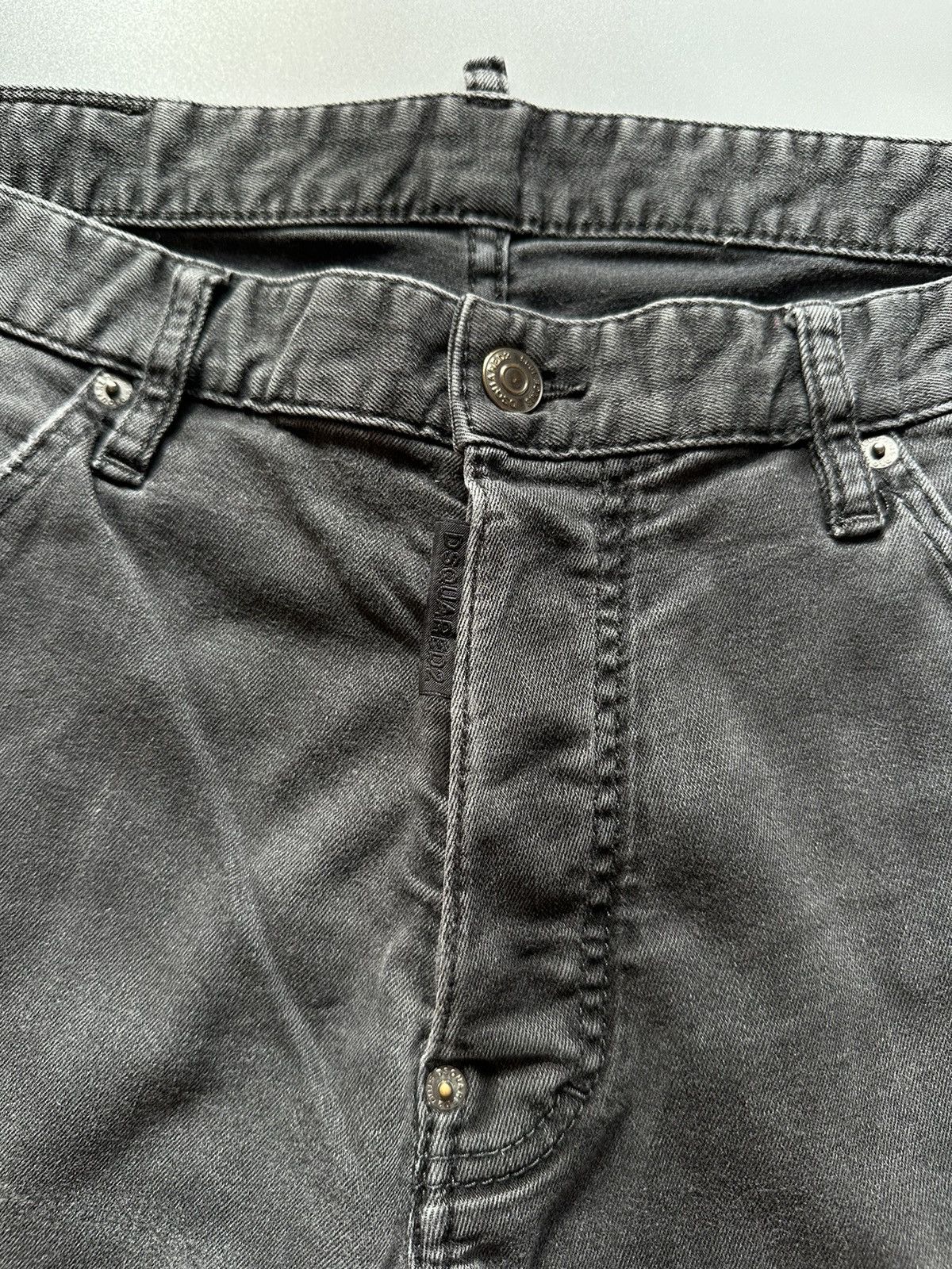 Dsquared2 Dsquared2 Jeans Men's Size 54 Gray Cool Guy Slim Fit Size US 38 / EU 54 - 8 Thumbnail
