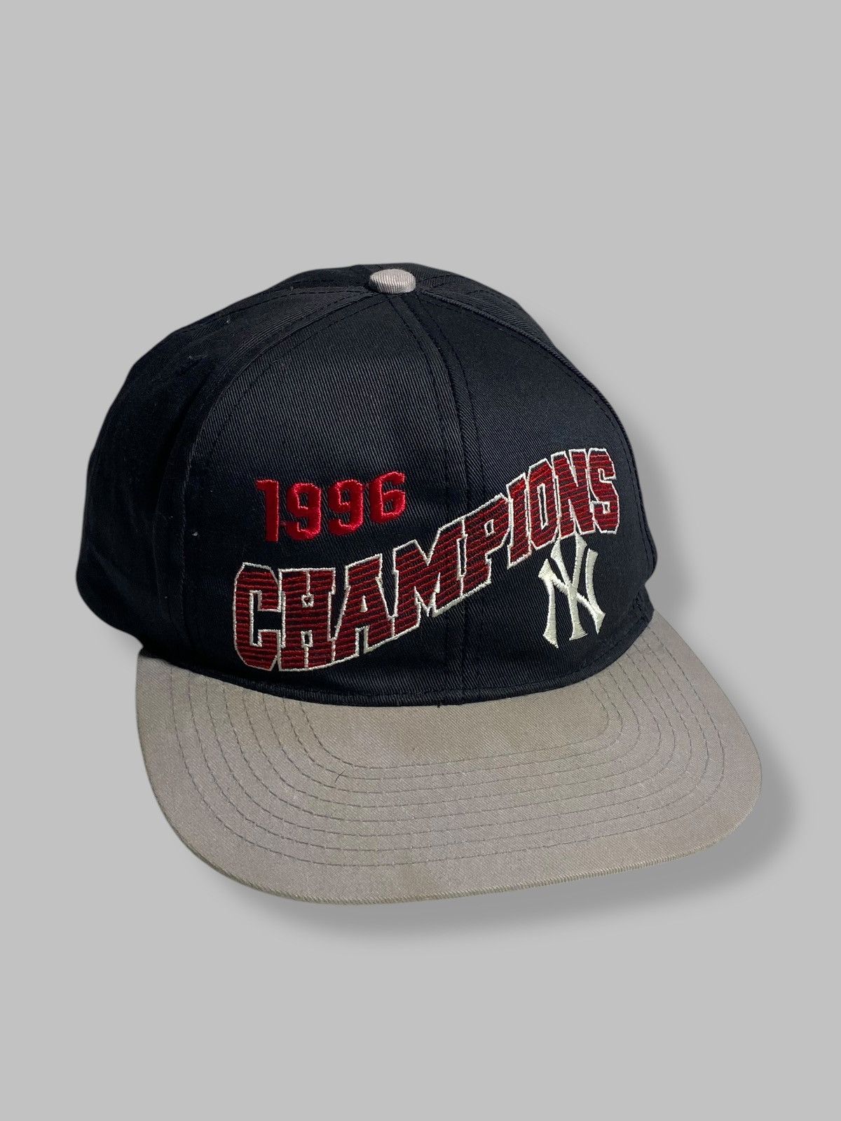 MLB Vintage 90s New York Yankees 1996 World Series Champions Cap Size ONE SIZE - 2 Thumbnail