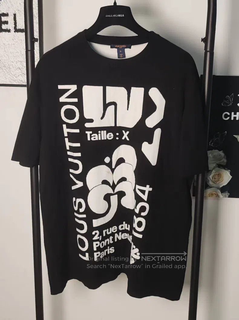 Louis Vuitton Louis Vuitton Letter knitted short sleeve Size US XL / EU 56 / 4 - 1 Thumbnail