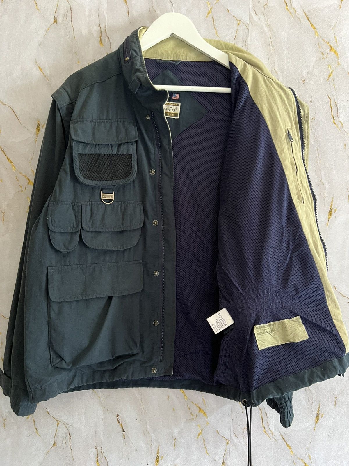Vintage Vintage proCAM-FIS Multi Pocket Utility Jacket Techwear Size US S / EU 44-46 / 1 - 3 Thumbnail