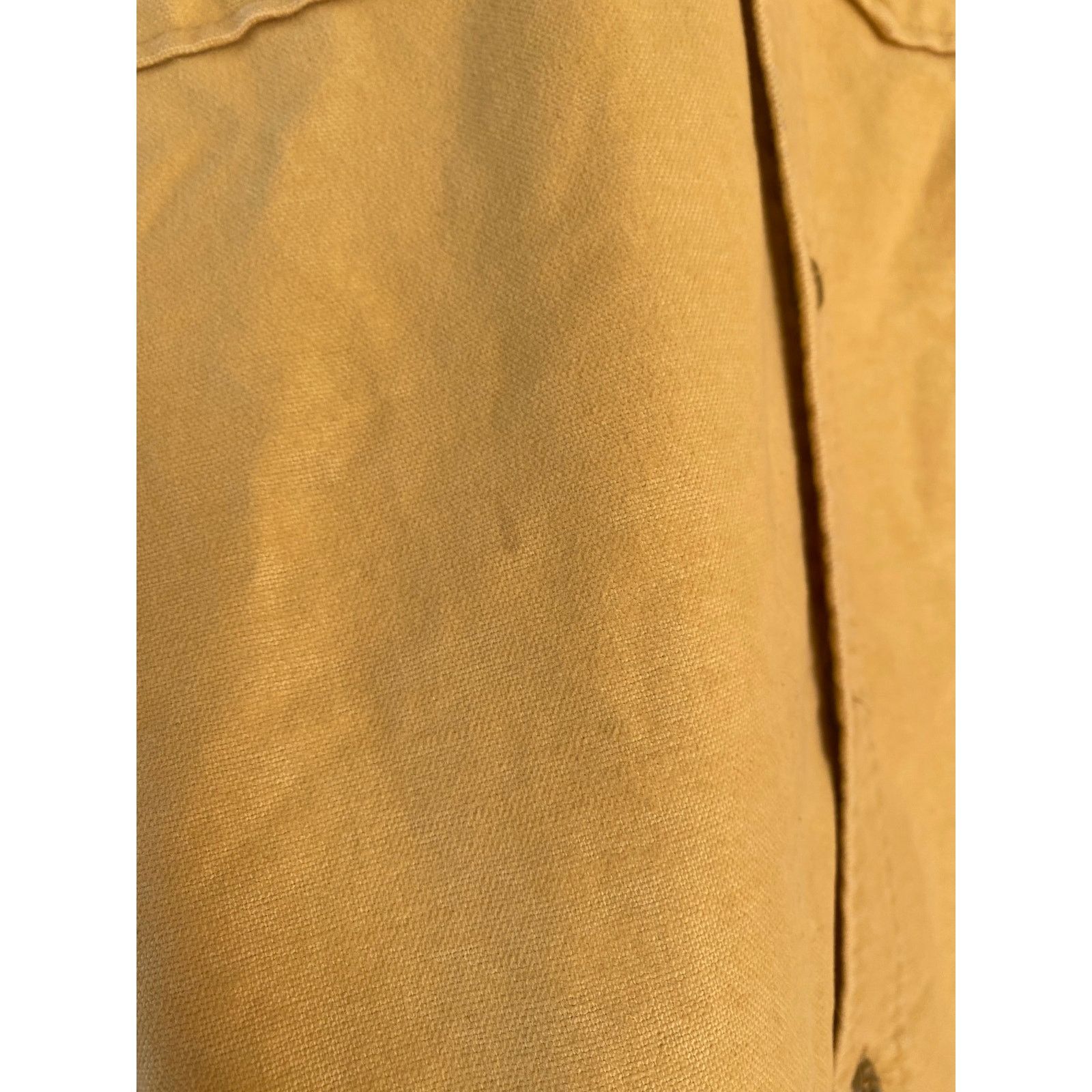 Vintage × Woolrich Woolen Mills Vtg Woolrich Chamois Flannel Button Down L Long /Tall Yellow Size US L / EU 52-54 / 3 - 2 Thumbnail
