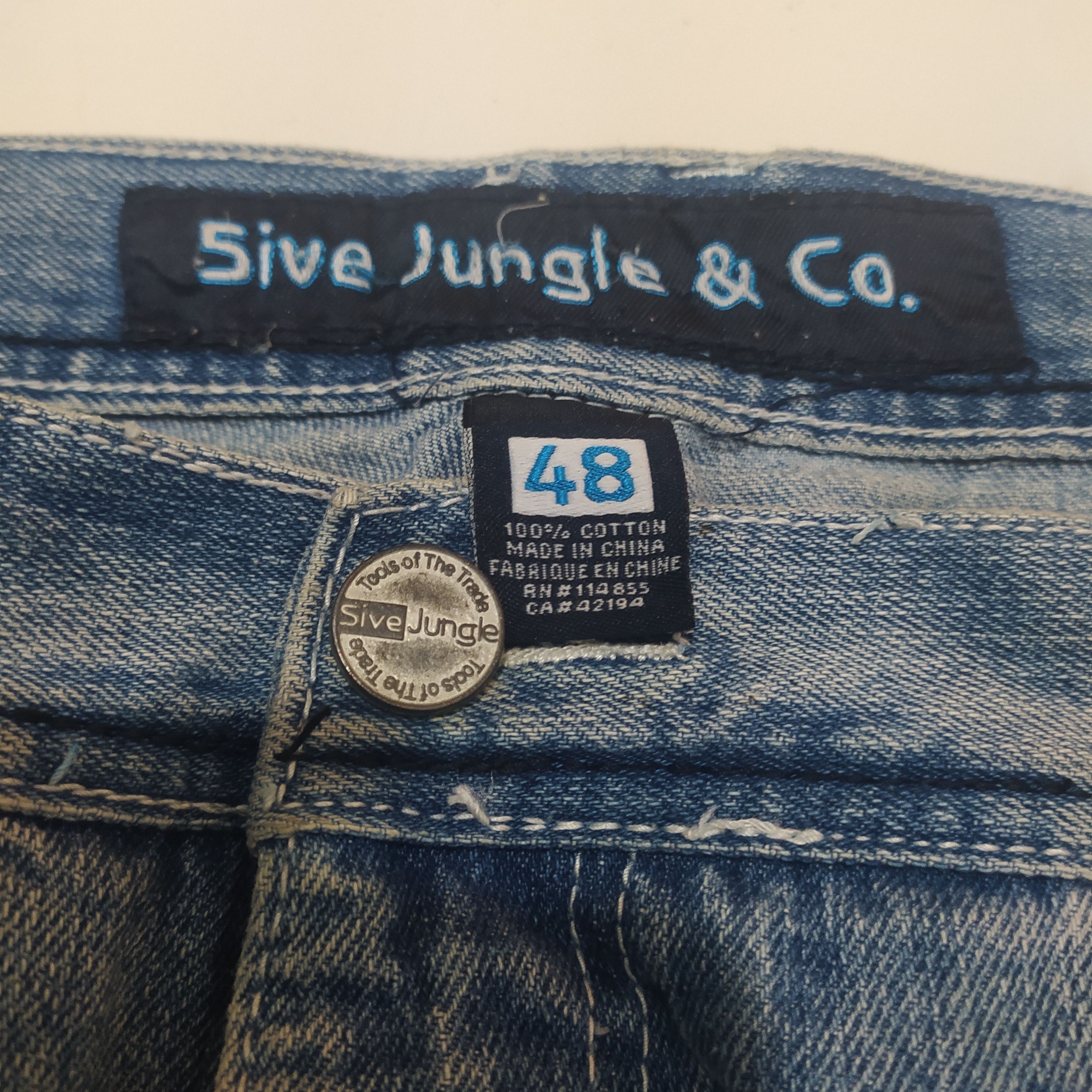 Other 5IVE JUNGLE & CO HIP HOP BAGGY PANTS Size US 44 / EU 60 - 7 Thumbnail