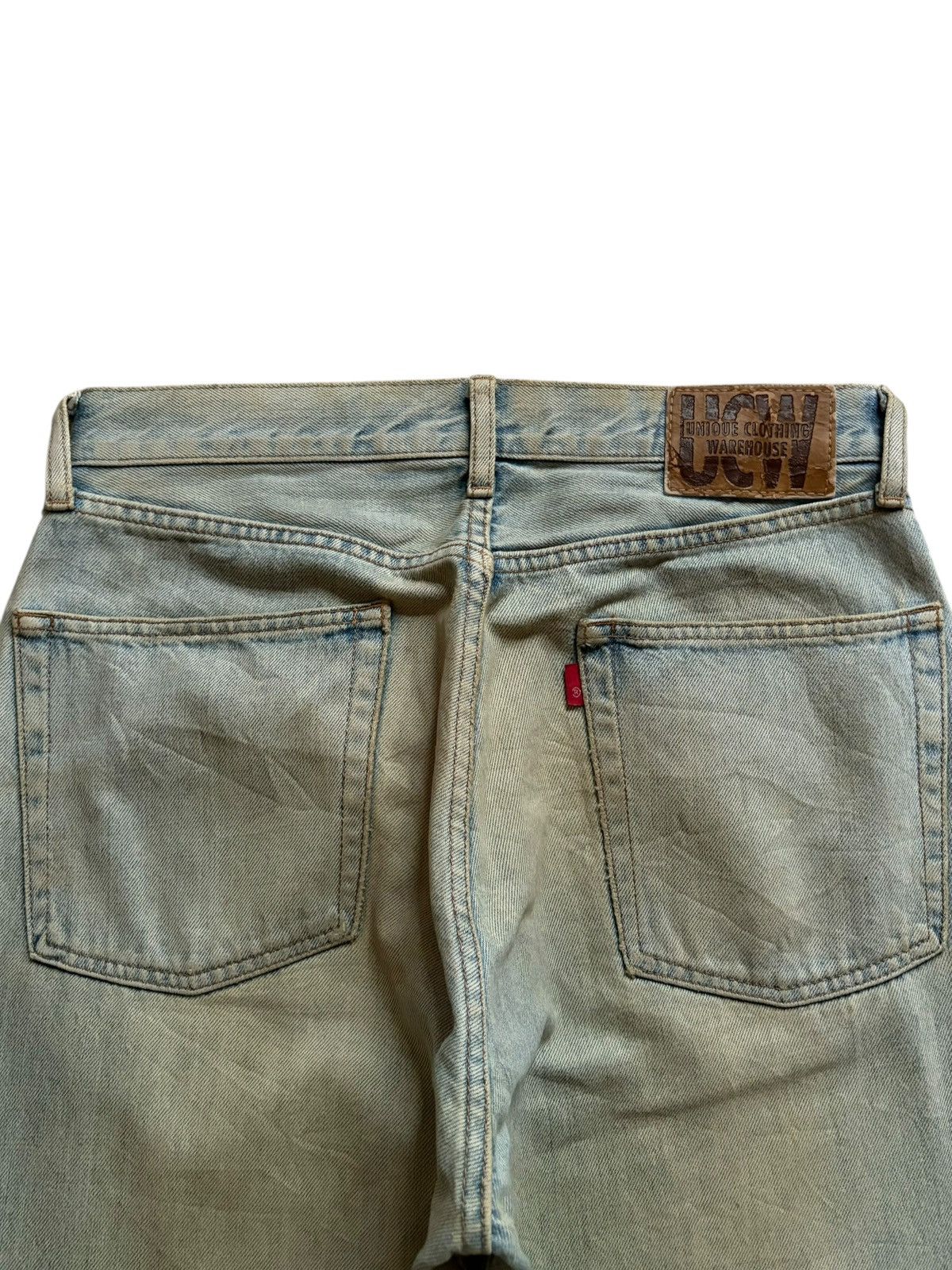 Japanese Brand Vintage Japanese Brand Rusty Mud Wash Distressed Baggy Jeans Size US 31 - 8 Thumbnail