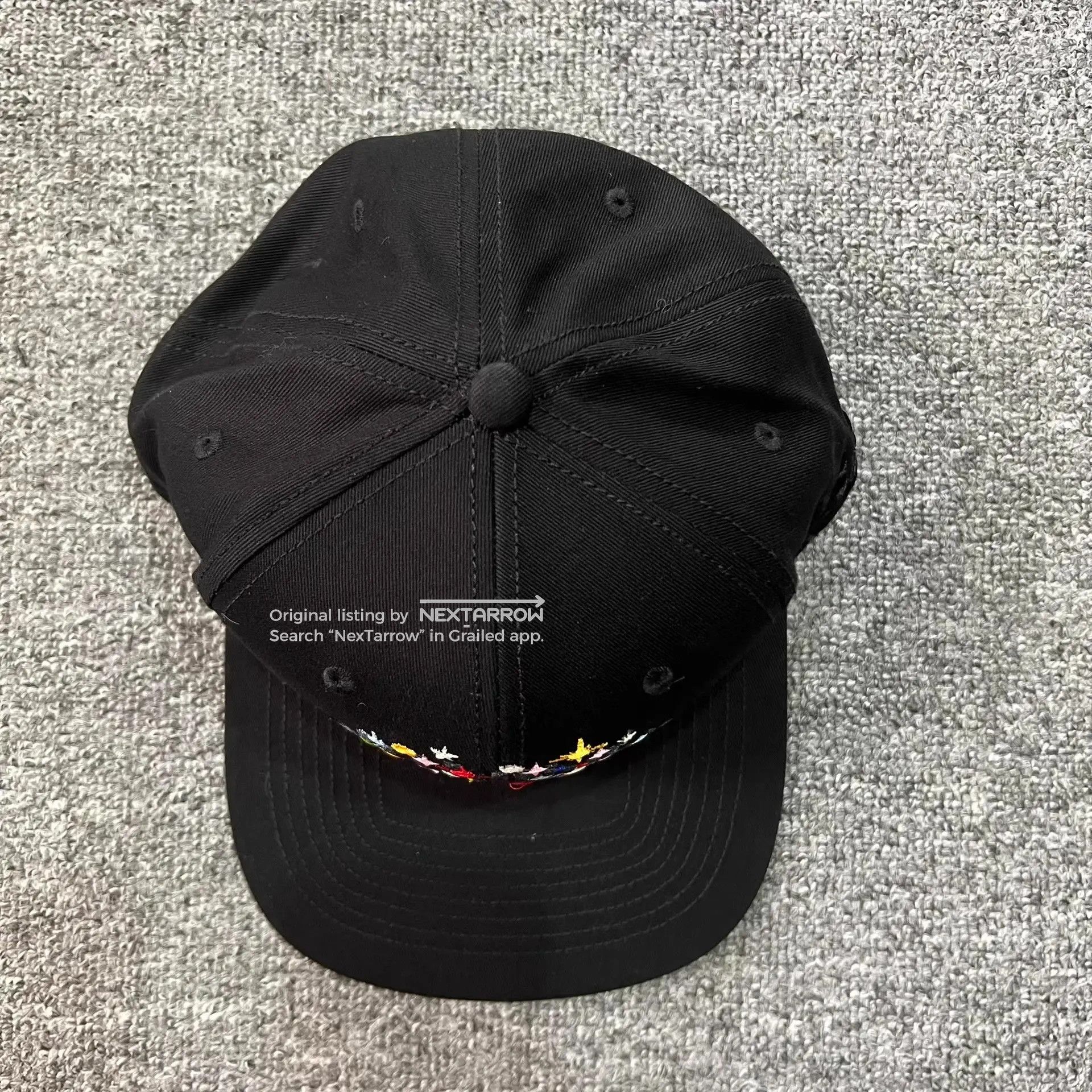 Bbc Us Starry Sky Arch Embroidered Baseball Cap Q7 in Black, Men's — image 3 of 6