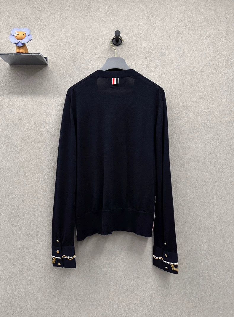 Thom Browne Thom Browne Black cardigan Size XS / US 0-2 / IT 36-38 - 2 Thumbnail