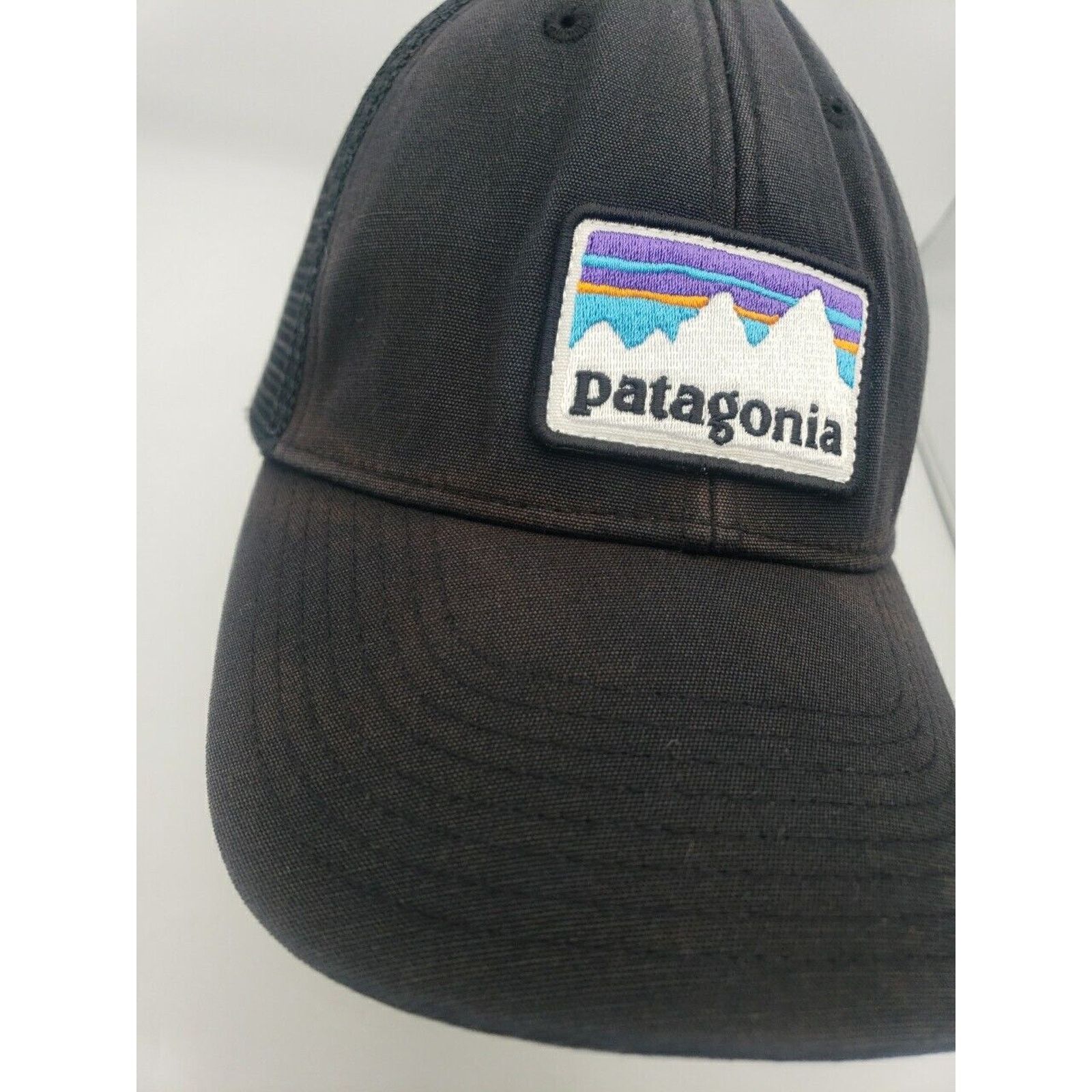 Patagonia Patagonia Logo Distressed Trucker Snapback Hat Men Faded Size ONE SIZE - 2 Thumbnail