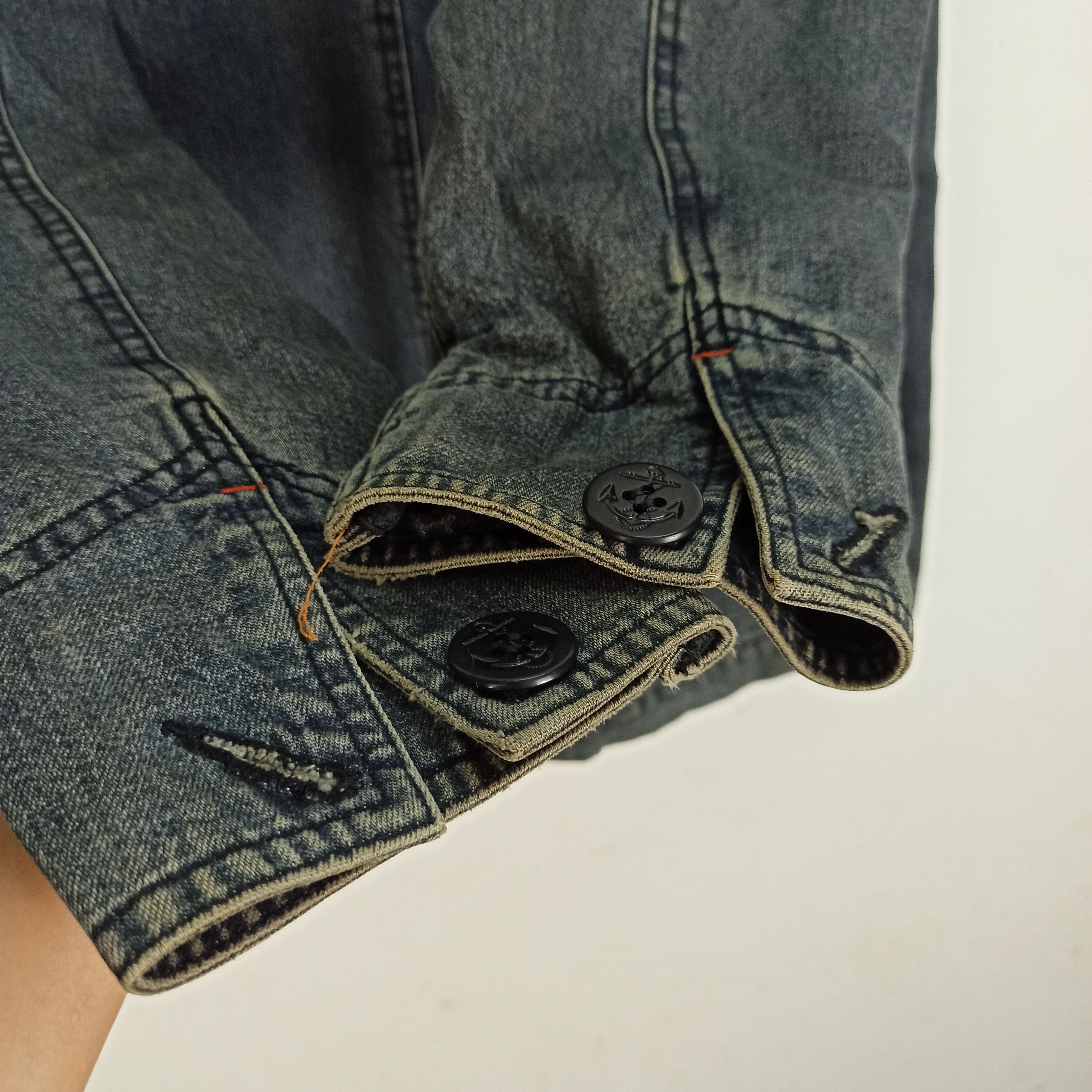 FOB Factory 🔥STEALS🔥 F.O.B Jacket Jeans Blue Rare Size US M / EU 48-50 / 2 - 7 Thumbnail