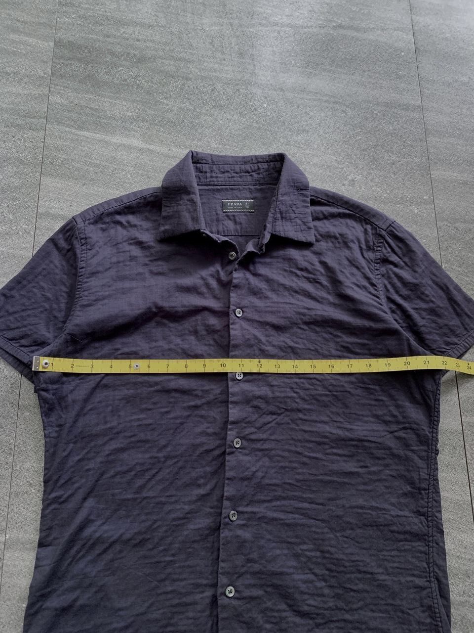Prada FREE TAX! Soft Pleated SS Shirt Size US M / EU 48-50 / 2 - 10 Thumbnail