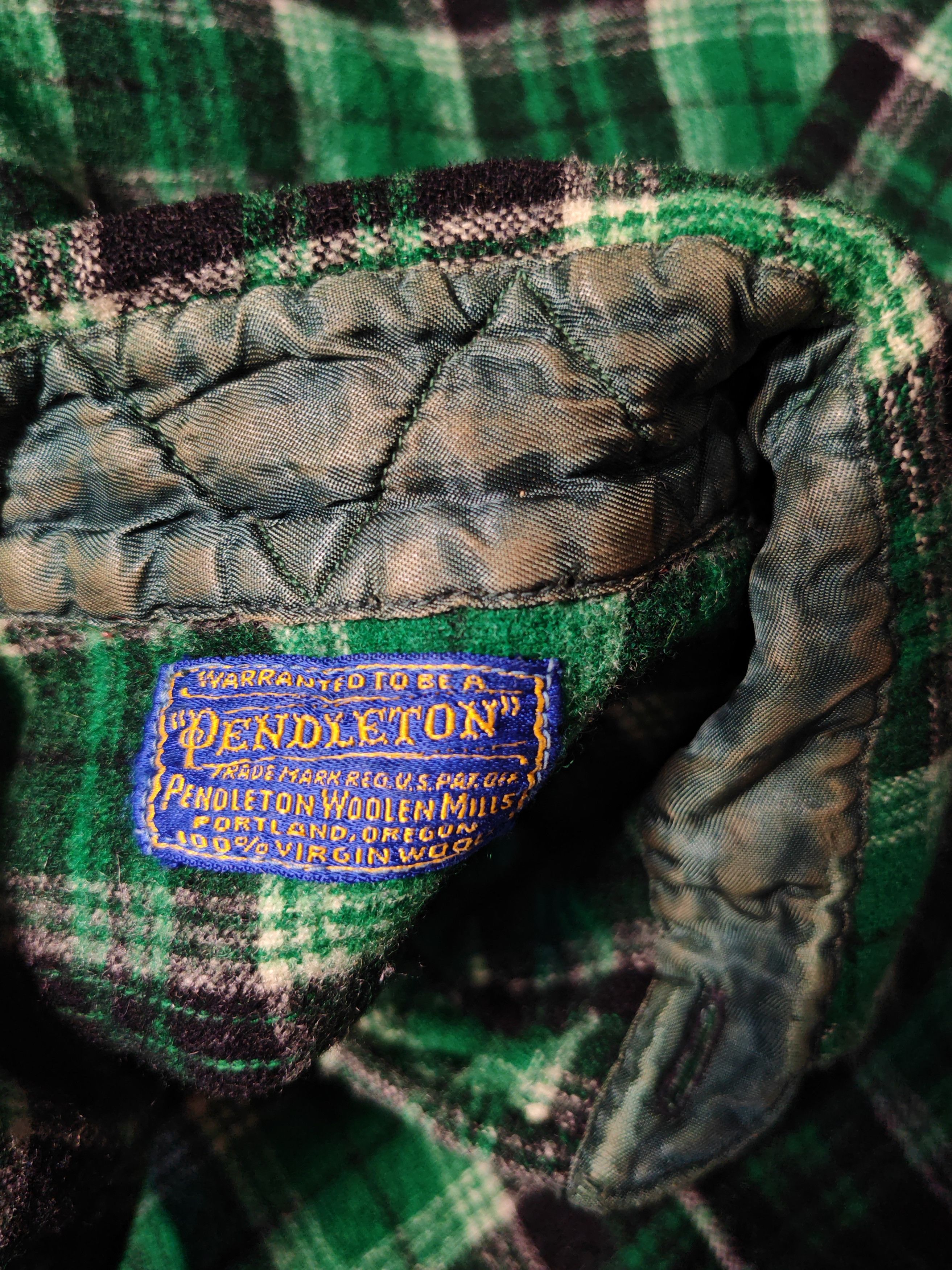 Pendleton True Vtg 1940s Pendleton Wool Shirt Rare 100% Virgin S M USA Size US M / EU 48-50 / 2 - 10 Thumbnail