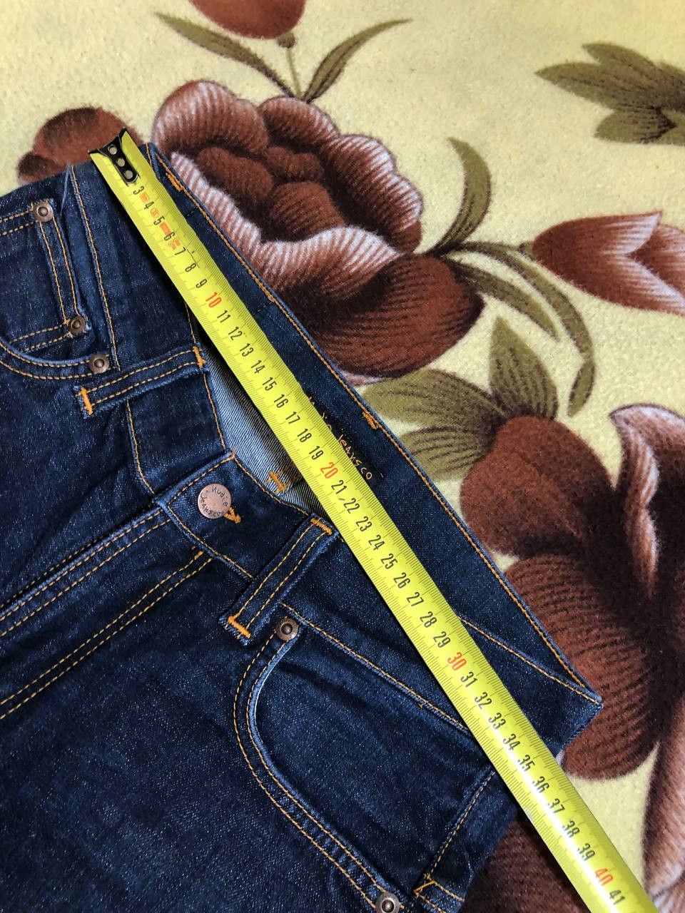 Nudie Jeans Nudie Jeans Men Lean Dean Dark Wash Denim jeans Size US 31 - 9 Thumbnail