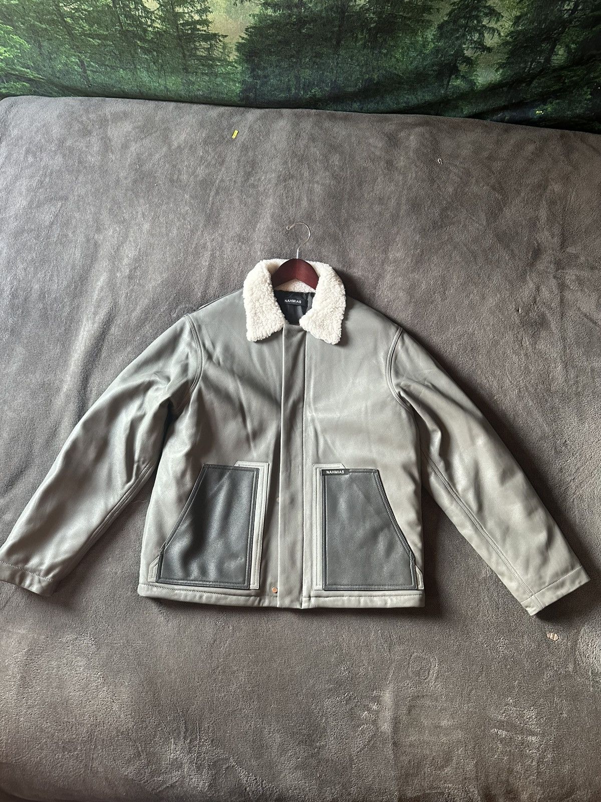 Nahmias Nahmias Lamb Leather Worker Jacket Size US S / EU 44-46 / 1 - 11 Thumbnail