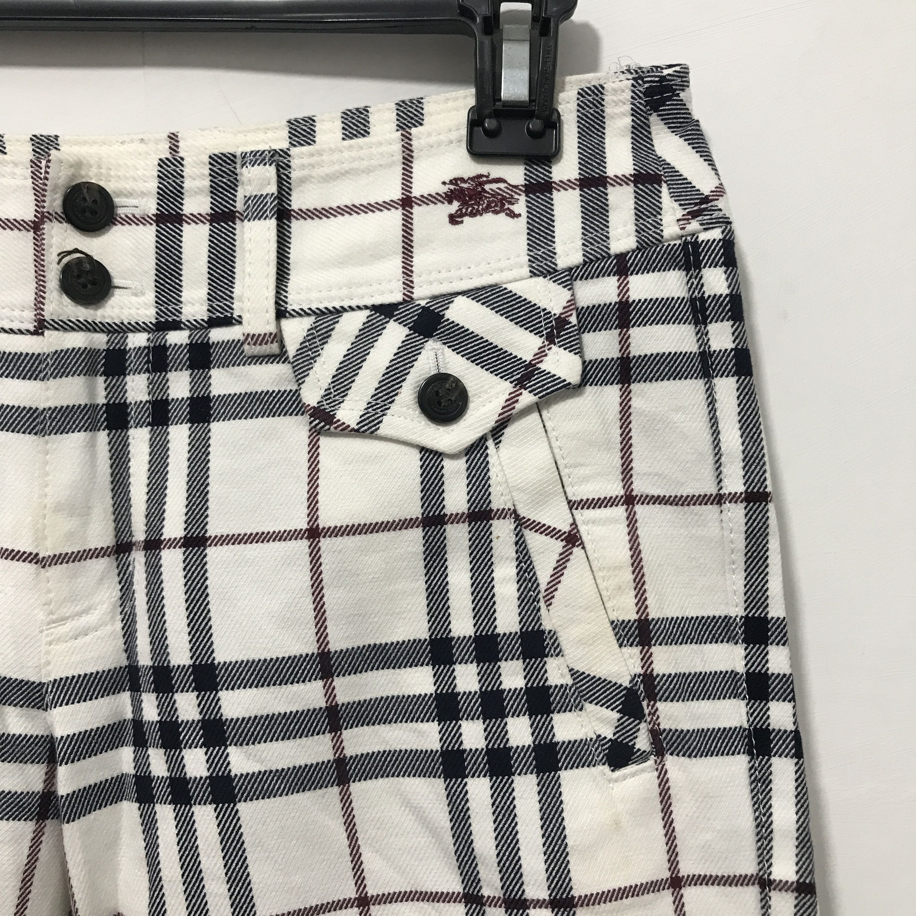 Burberry BURBERRY LONDON BLUE LABEL NOVA CHECK Size US 27 - 2 Thumbnail