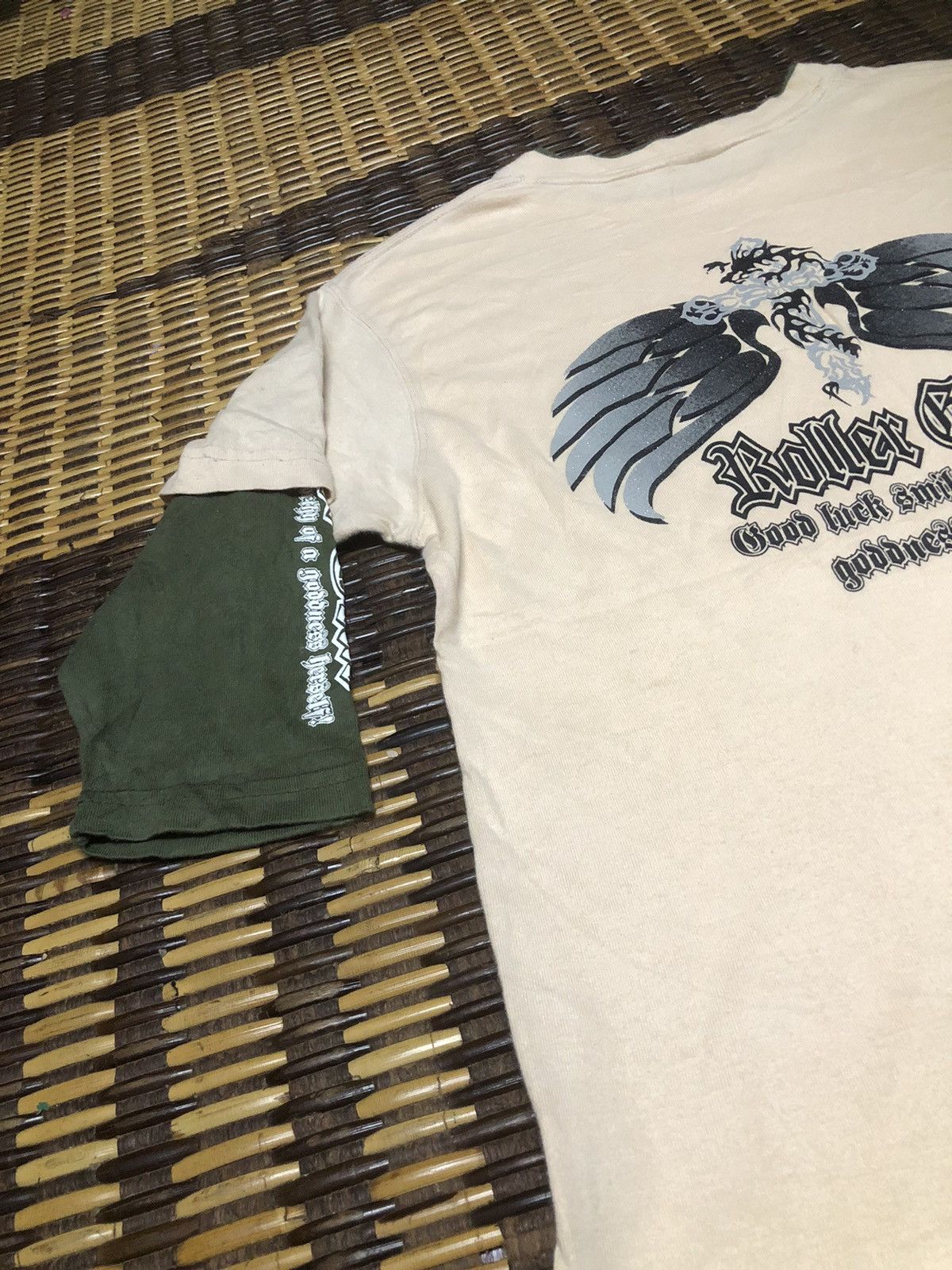 Japanese Brand If Six Was Nine x Roller Gear Cross Logo Style 3q Tee Shirt Size US S / EU 44-46 / 1 - 6 Thumbnail