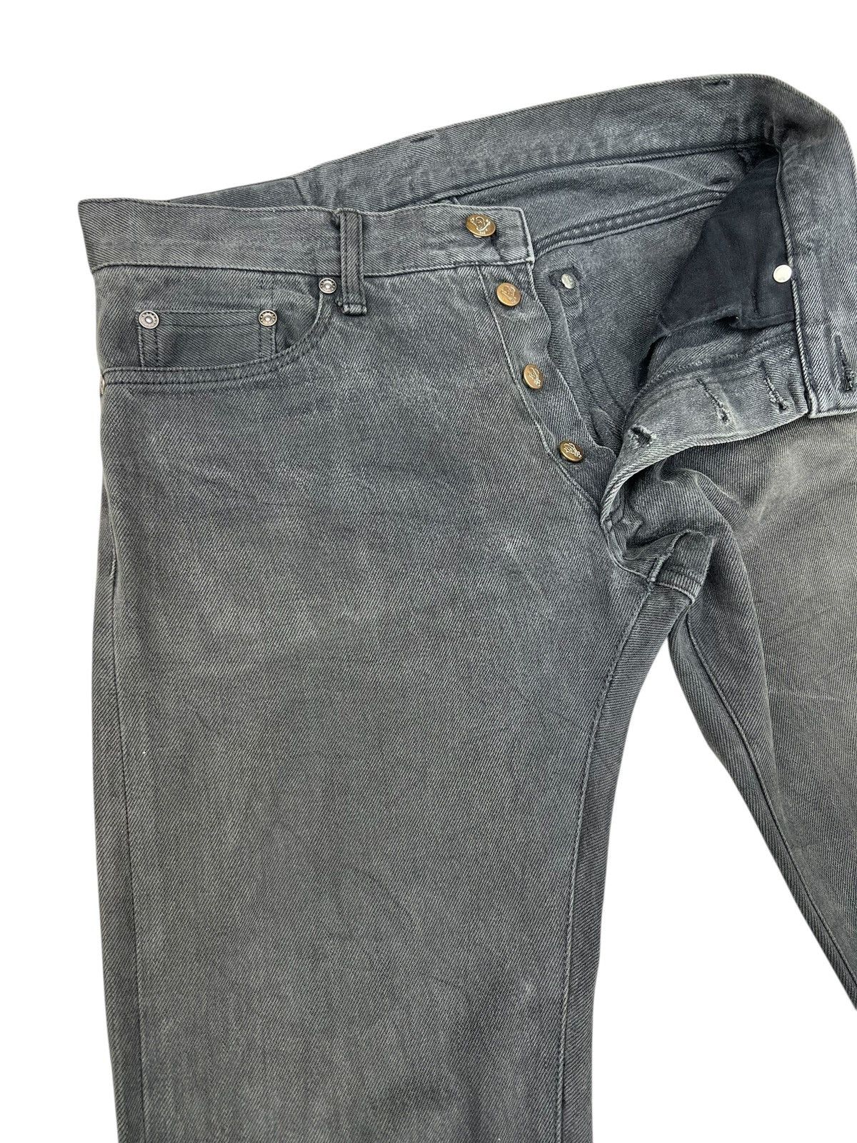 Vintage Celt&Cobra Japan Faded Mud Black Denim Selvedge Jeans Size US 29 - 8 Thumbnail