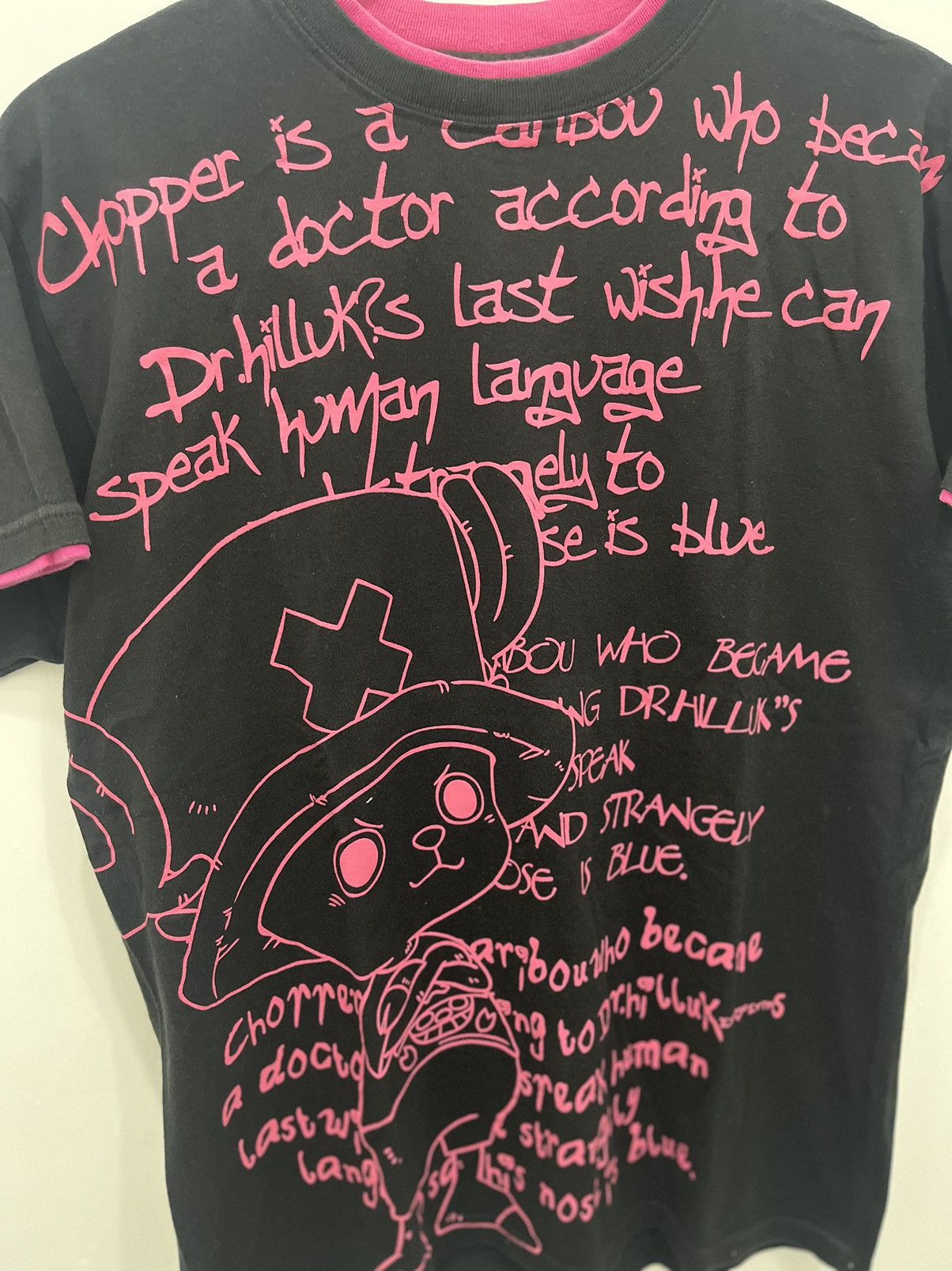 Anime Vintage One Piece Character Tony Tony Chopper FullPrint Tees Size US L / EU 52-54 / 3 - 2 Thumbnail