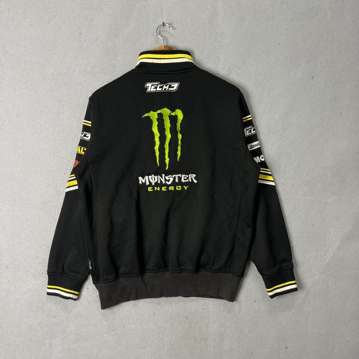 Vintage Monster Energy Tech3 Racing Zip Jacket XL MotoGP Teamwear Size US XL / EU 56 / 4 - 9 Thumbnail