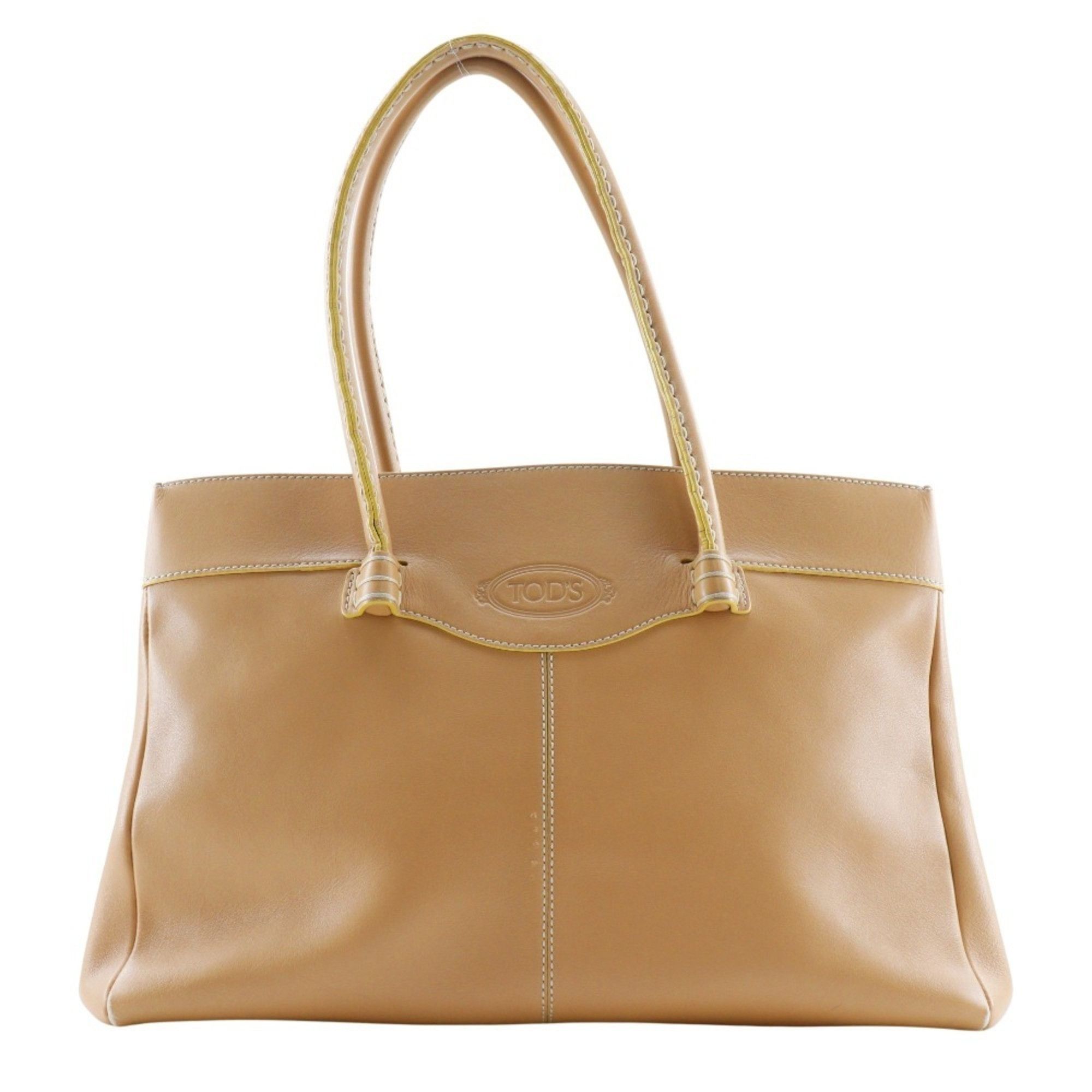 Tod's Tod's Mocasino Shoulder Bag in Calf Leather, Beige, for Women Size ONE SIZE - 1 Thumbnail