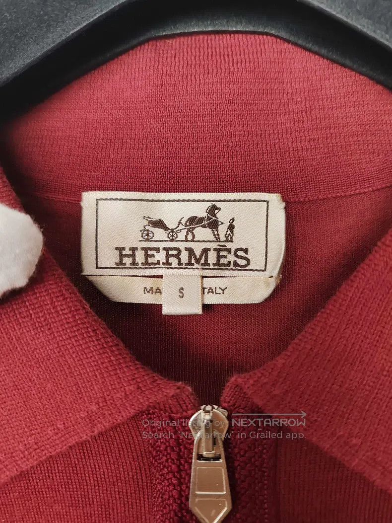 Hermes Hermes Men's Knit Polo Shirt Size US S / EU 44-46 / 1 - 3 Thumbnail