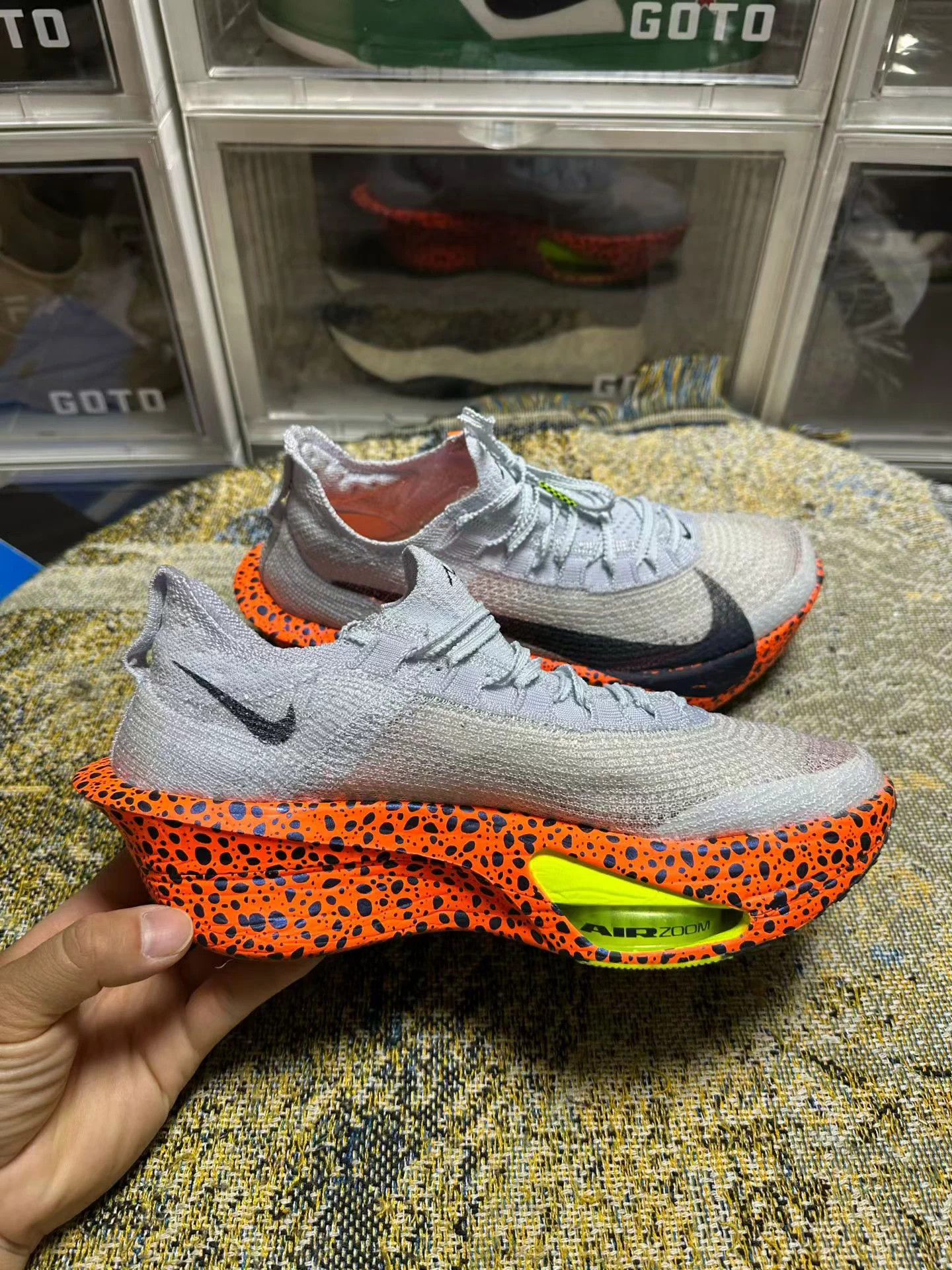 Nike Nike Air Zoom Alphafly Next% 3 White Orange 43 2x Size US 10 / EU 43 - 4 Thumbnail