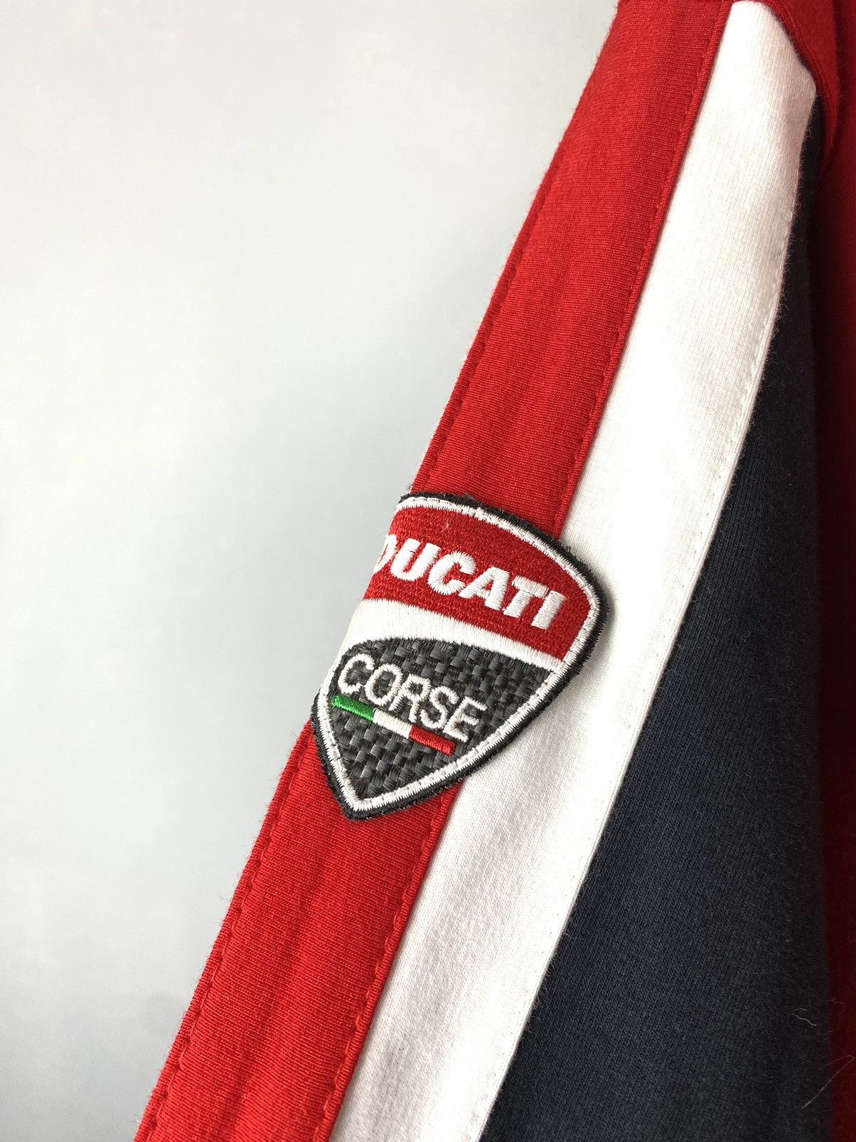 Ducati Vintage 90’s Ducati Corse Racing Sweatshirt Suzuki Honda Size US XXL / EU 58 / 5 - 4 Thumbnail