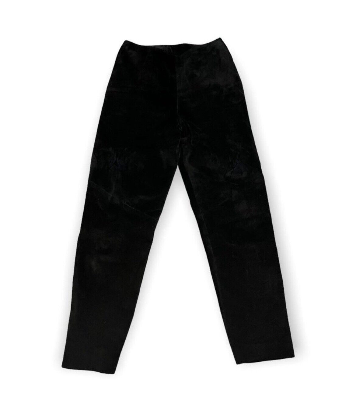 Danier × Leather × Vintage Danier Vintage 90s SUEDE LEATHER Black 2-pc Pants & Jacket Size XS / US 0-2 / IT 36-38 - 6 Thumbnail