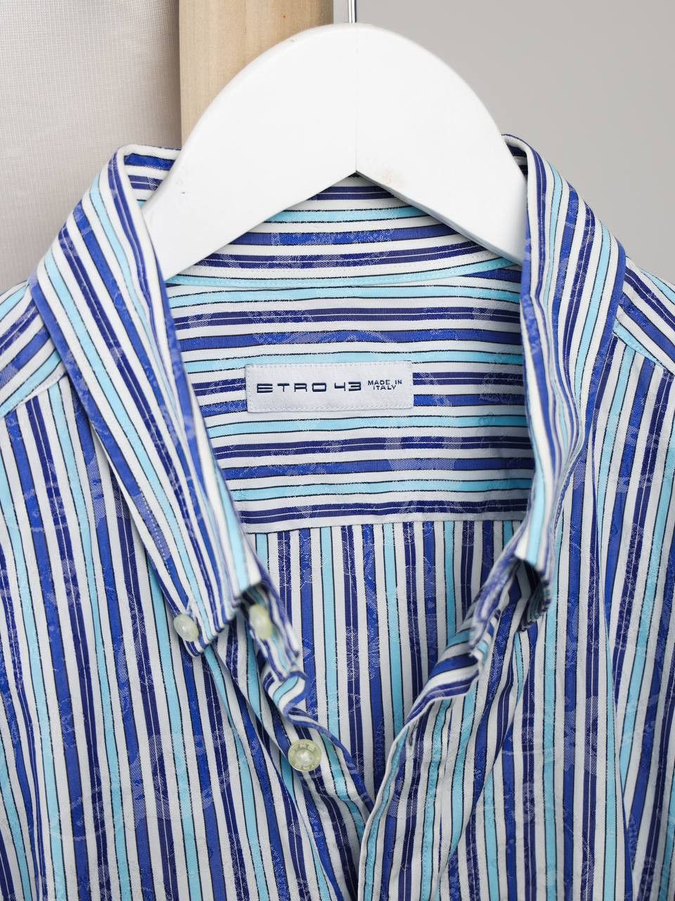 Etro ETRO Striped shirt Size US XL / EU 56 / 4 - 10 Thumbnail