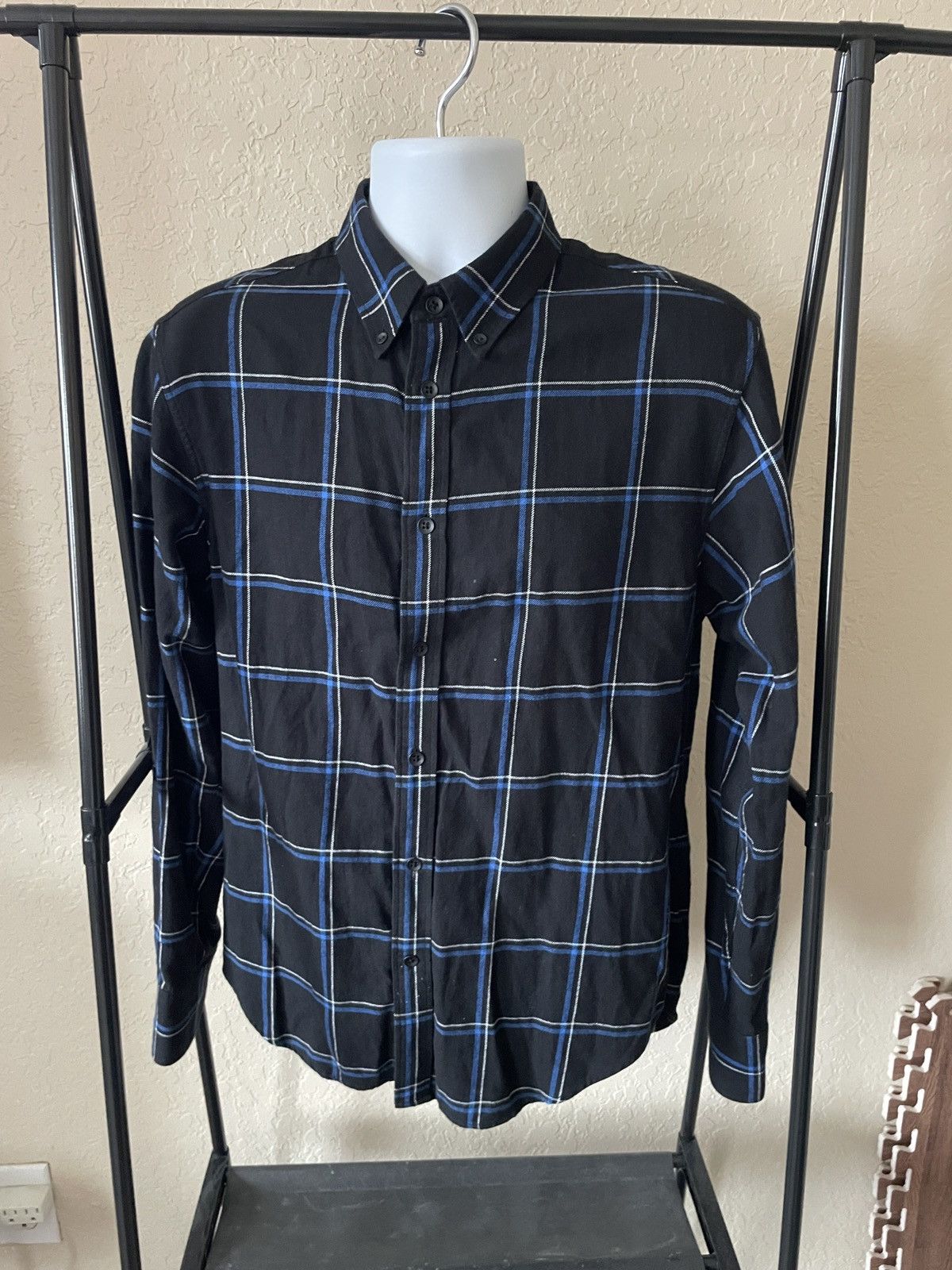 Rag & Bone Plaid Button Down Cotton shirt Size US M / EU 48-50 / 2 - 1 Thumbnail