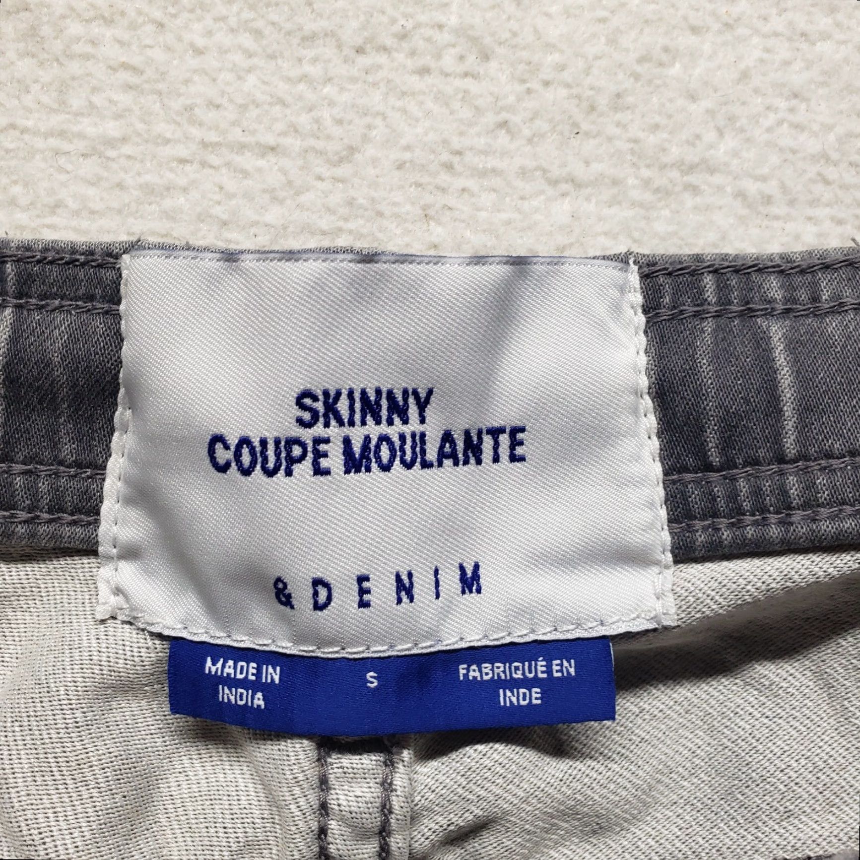 H&M H&M Jeans Men Slim Skinny Pants 29x32 Gray Denim 5-Pocket Distressed Stretch N/A N/A Size US 29 - 6 Thumbnail