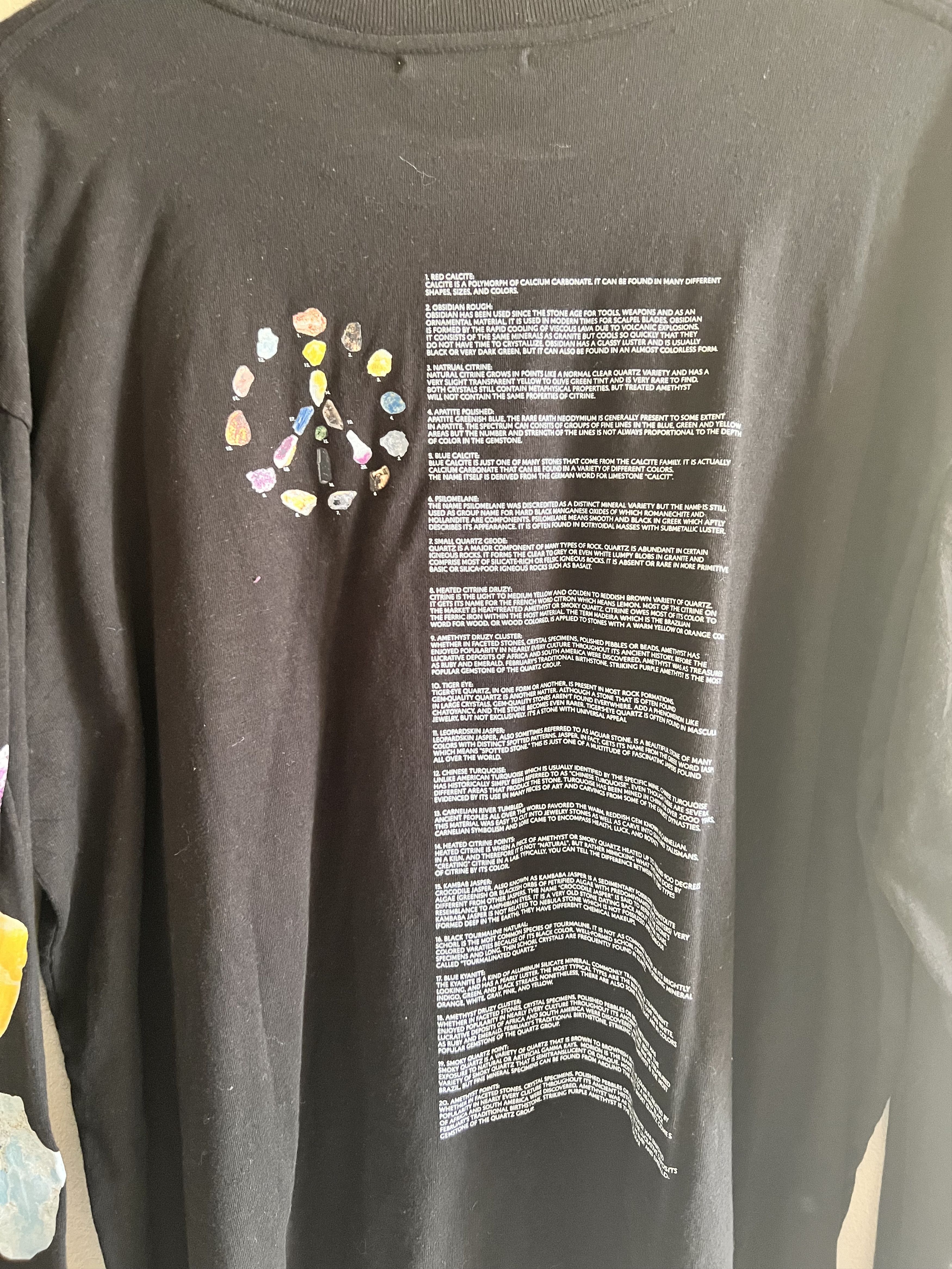 John Elliott John Elliott Men's US M Gem Show L/S University Tee Black Size US M / EU 48-50 / 2 - 9 Thumbnail