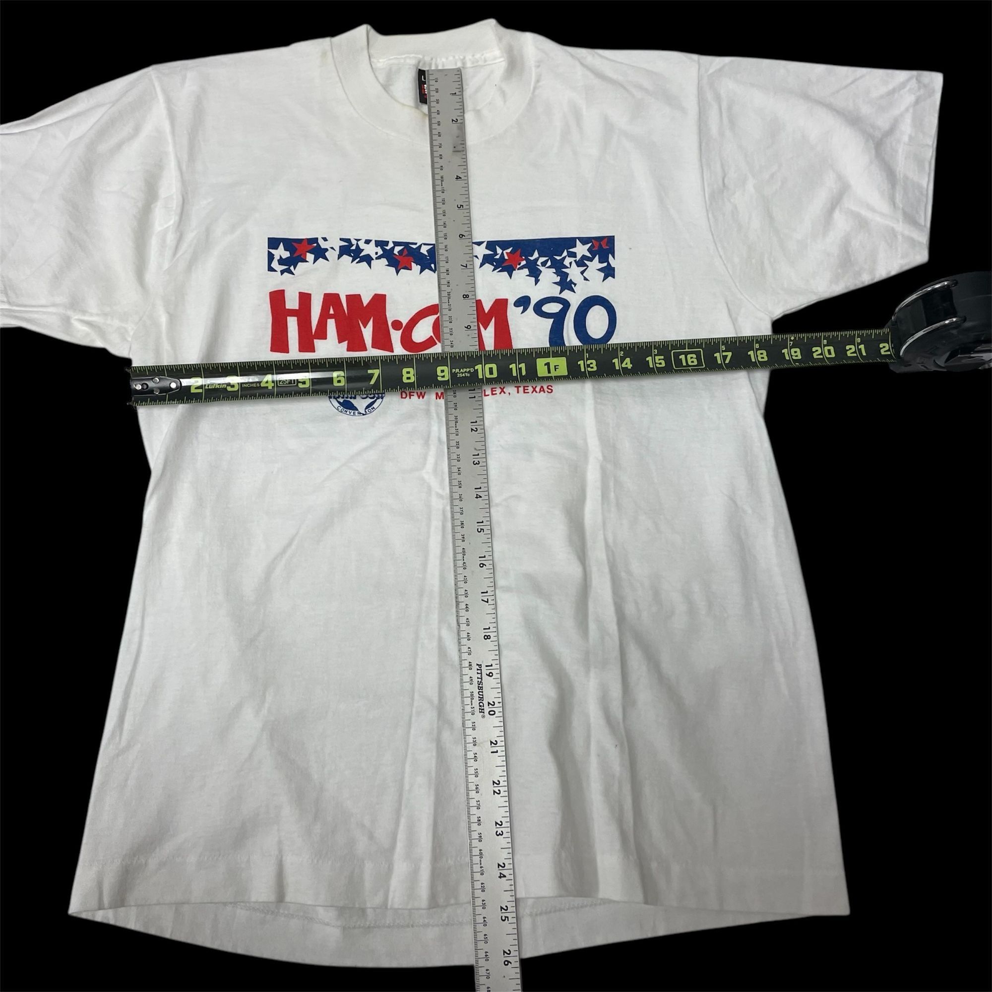 Other Vtg Screen Stars Best DFW HAM Radio Texas Convention T Shirt Size US L / EU 52-54 / 3 - 6 Thumbnail