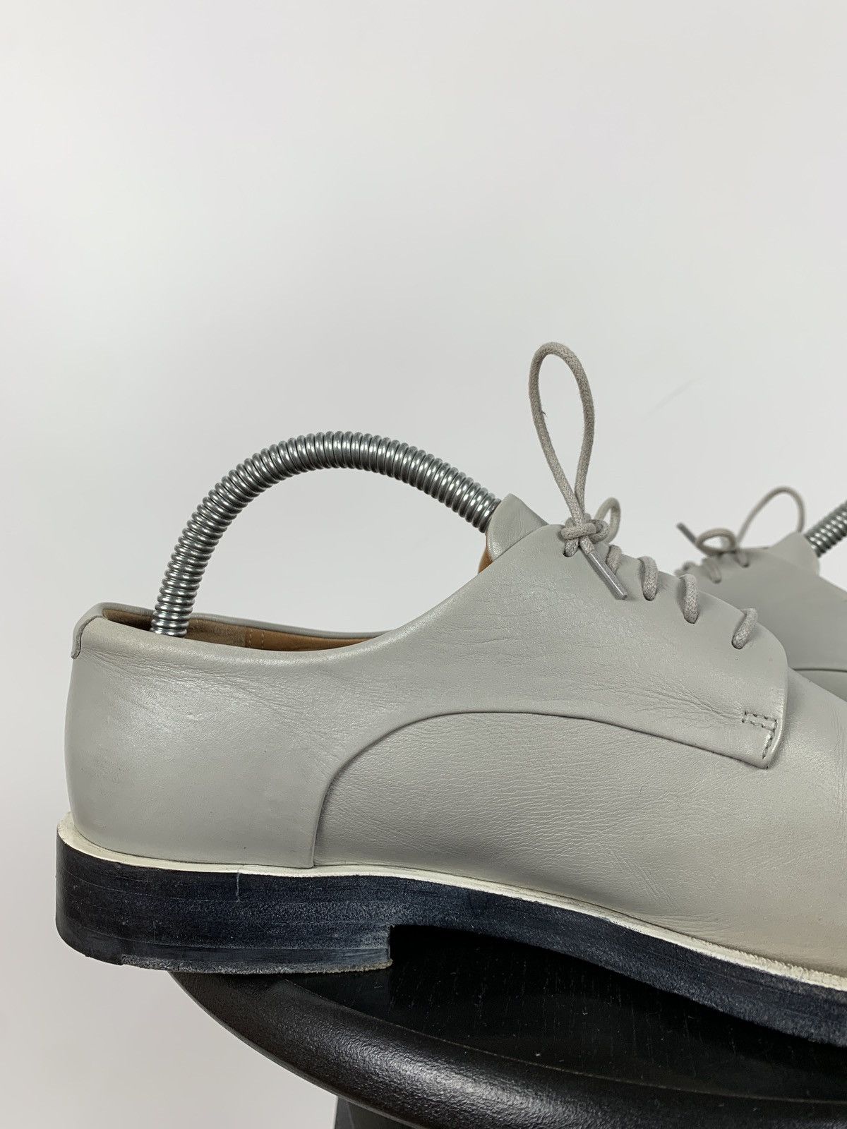 Jil Sander Jil Sander Grey Leather Derby Shoes Size US 9 / IT 39 - 17 Thumbnail