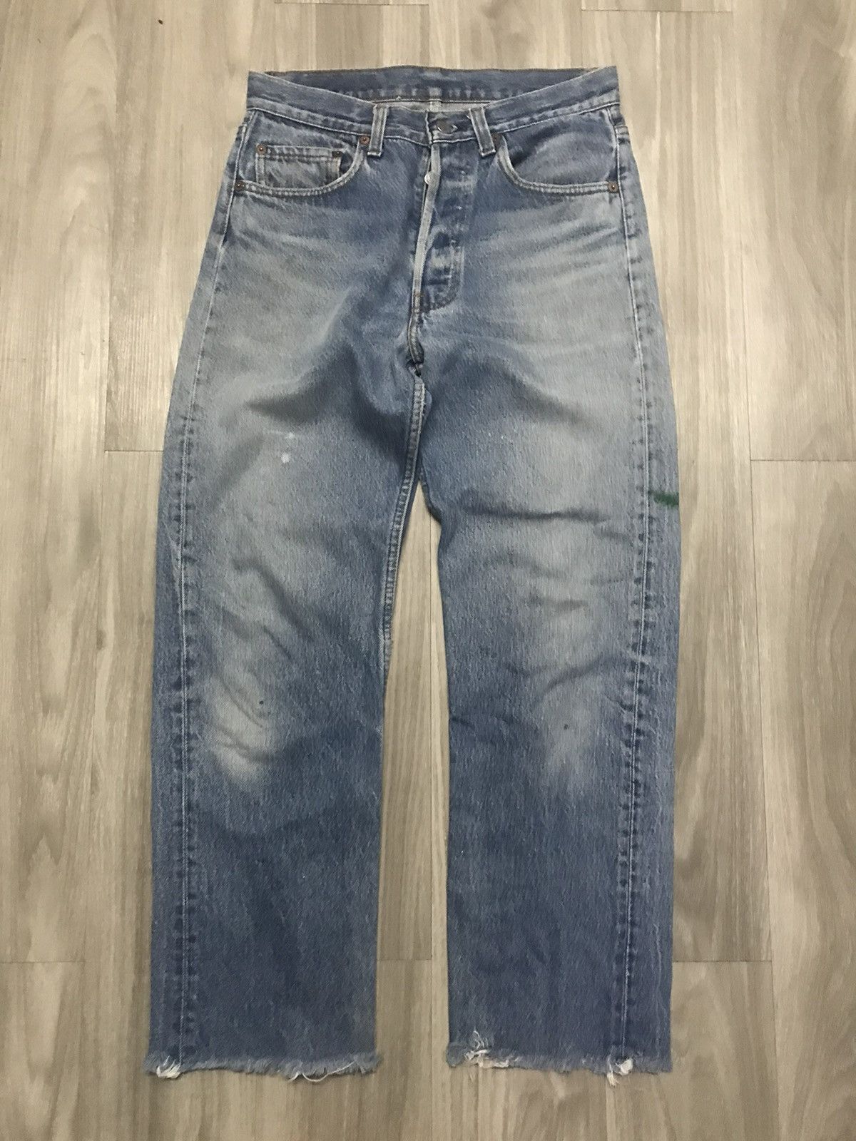 Levi's × Levi's Vintage Clothing × Vintage Vintage 80s Iconic Levis 501 Denim Jeans Size US 28 / EU 44 - 1 Thumbnail