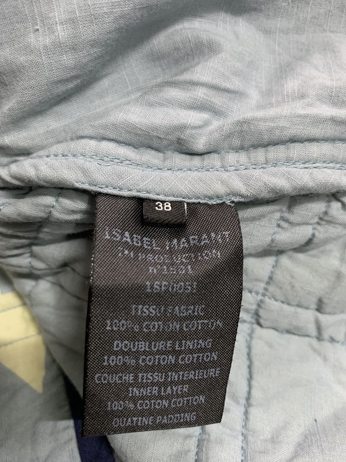 Isabel Marant ISABEL MARANT BLUE LAZEL ORIGAMI QUILTED JACKET Size M / US 6-8 / IT 42-44 - 7 Thumbnail