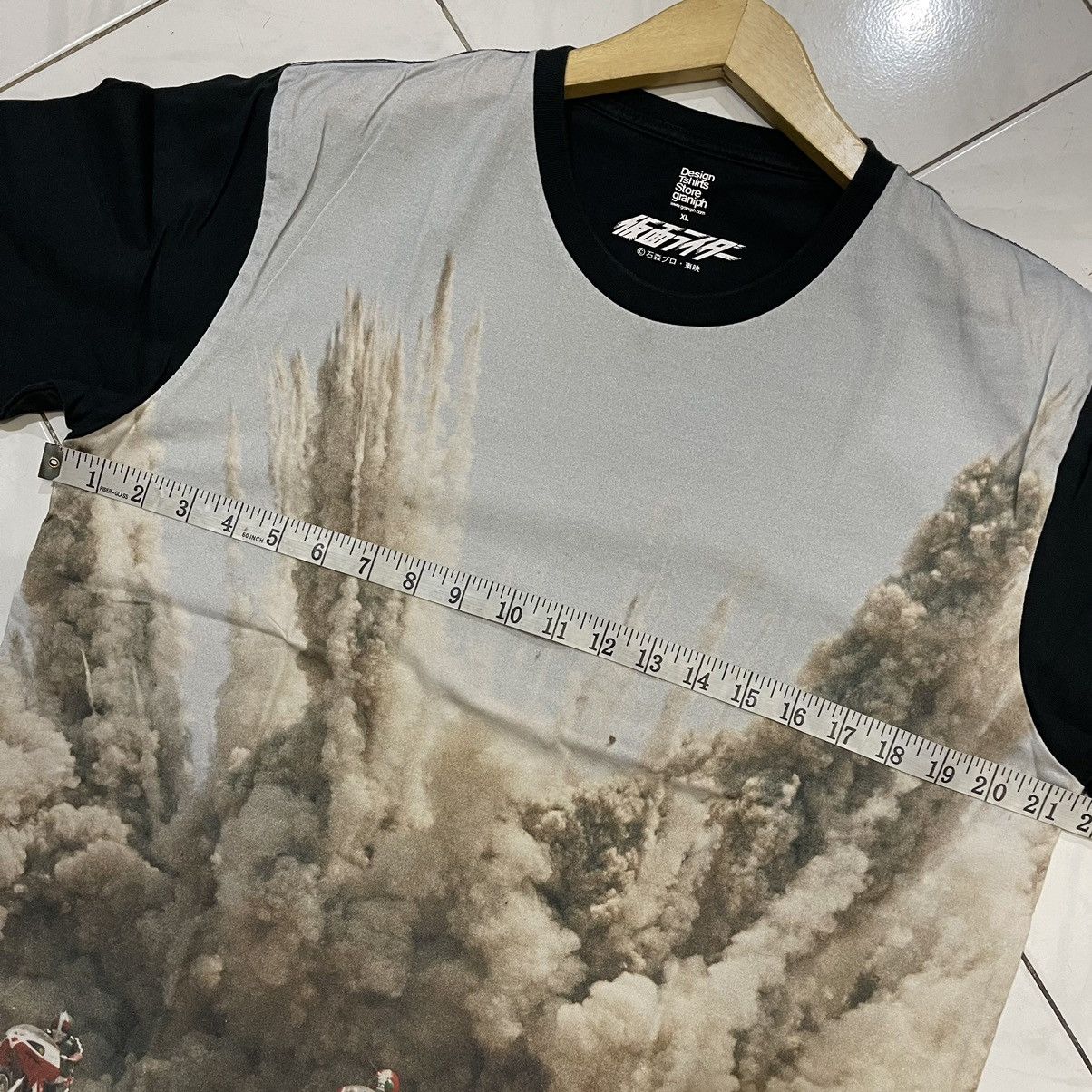 Anime × Japanese Brand Y2K DTSG x kamen rider all over print tee Size US L / EU 52-54 / 3 - 9 Thumbnail