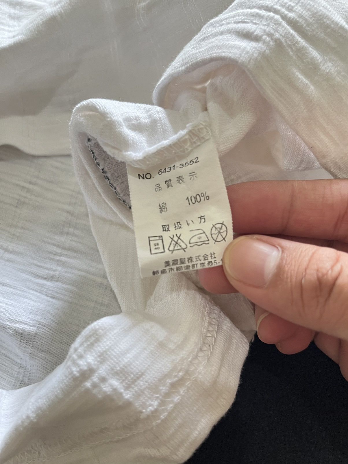 Japanese Brand Renoma Poetic Slub Textured Japanese Archive Longsleeve Size US M / EU 48-50 / 2 - 9 Thumbnail